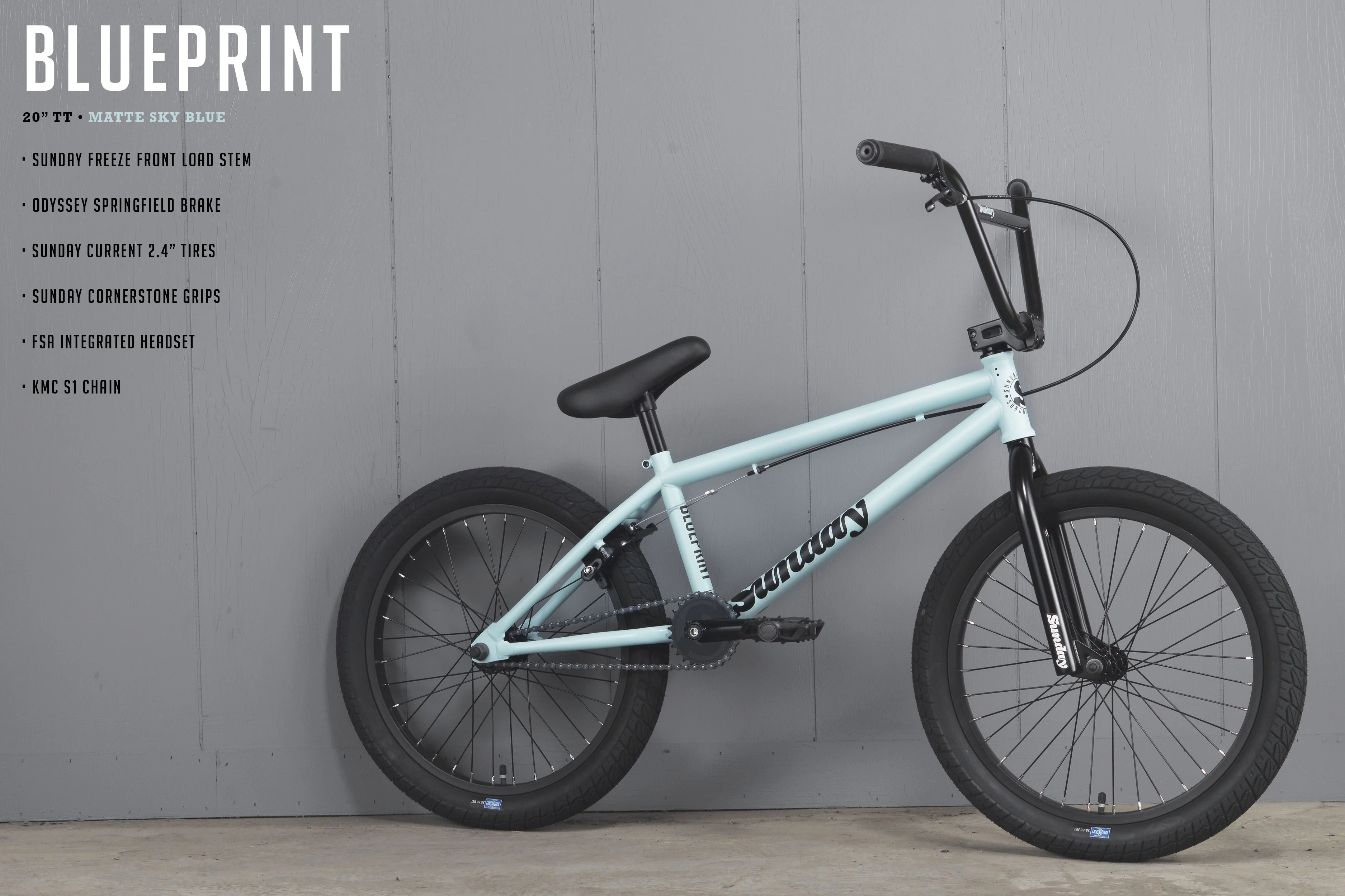 2021 Sunday Blueprint (Matte Sky Blue with 20" tt) - Image 2