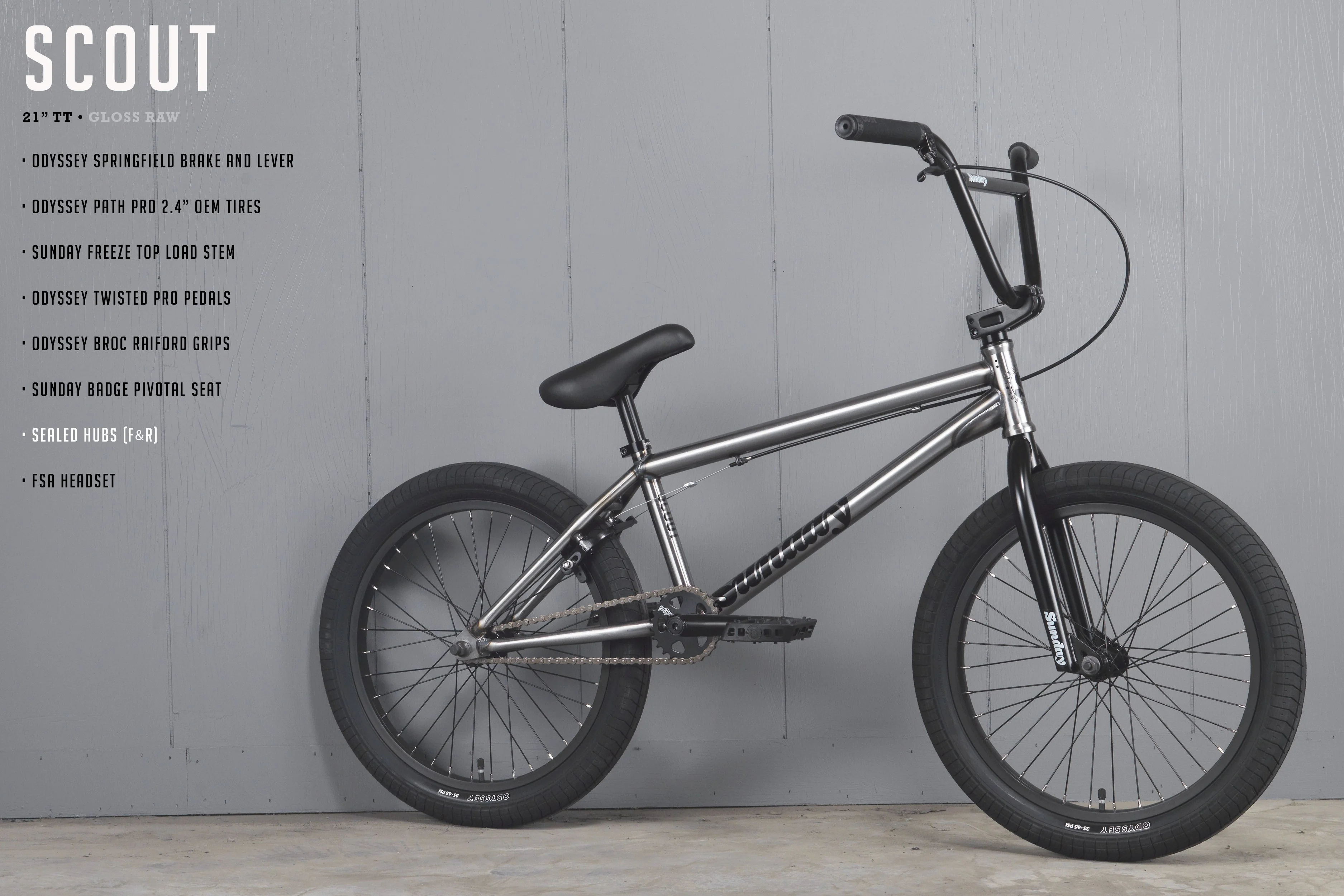 2021 Sunday Scout (Gloss Raw with 21" tt) - Image 2