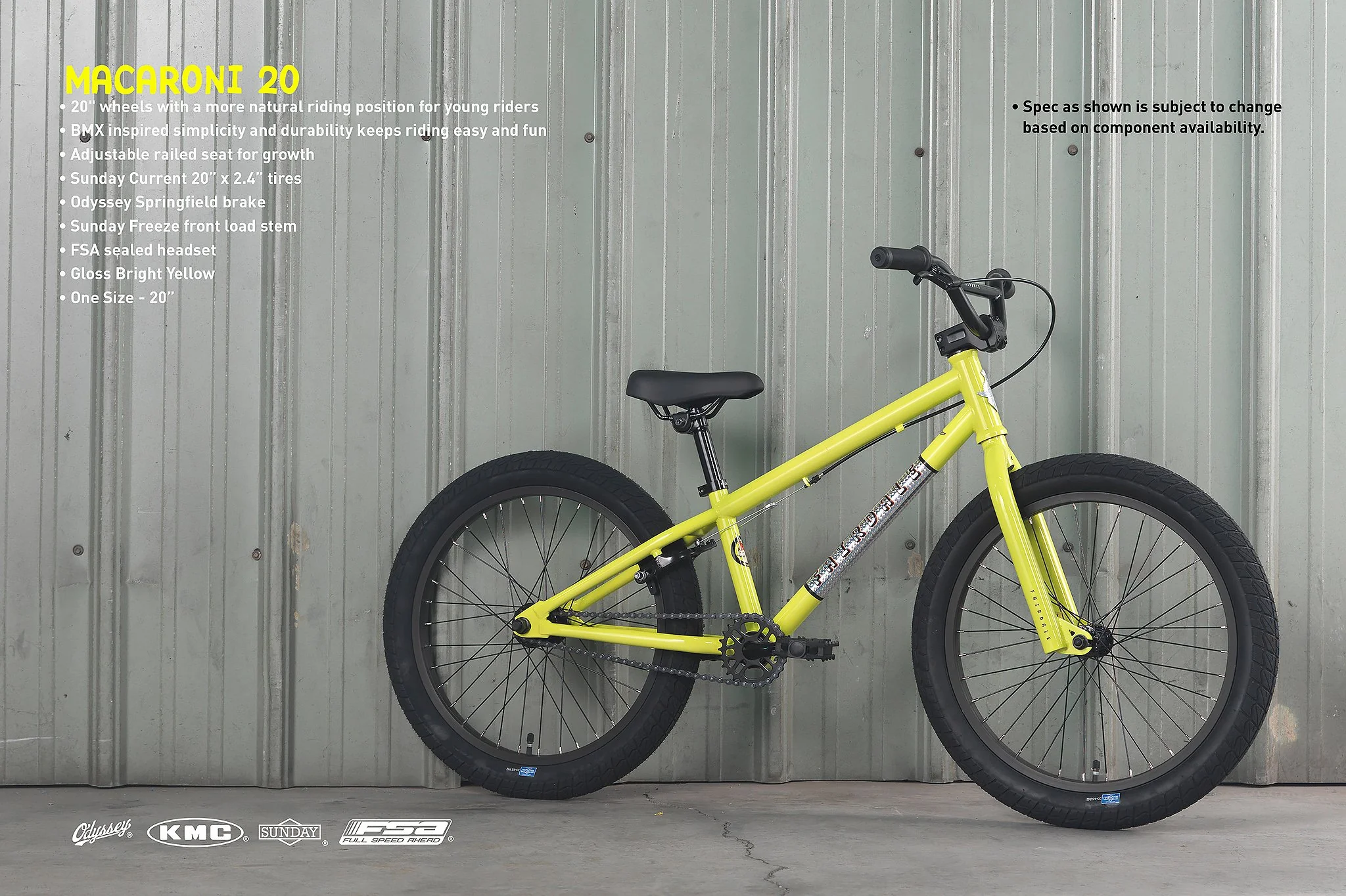 Fairdale Macaroni 20" (Gloss Bright Yellow) - Image 16
