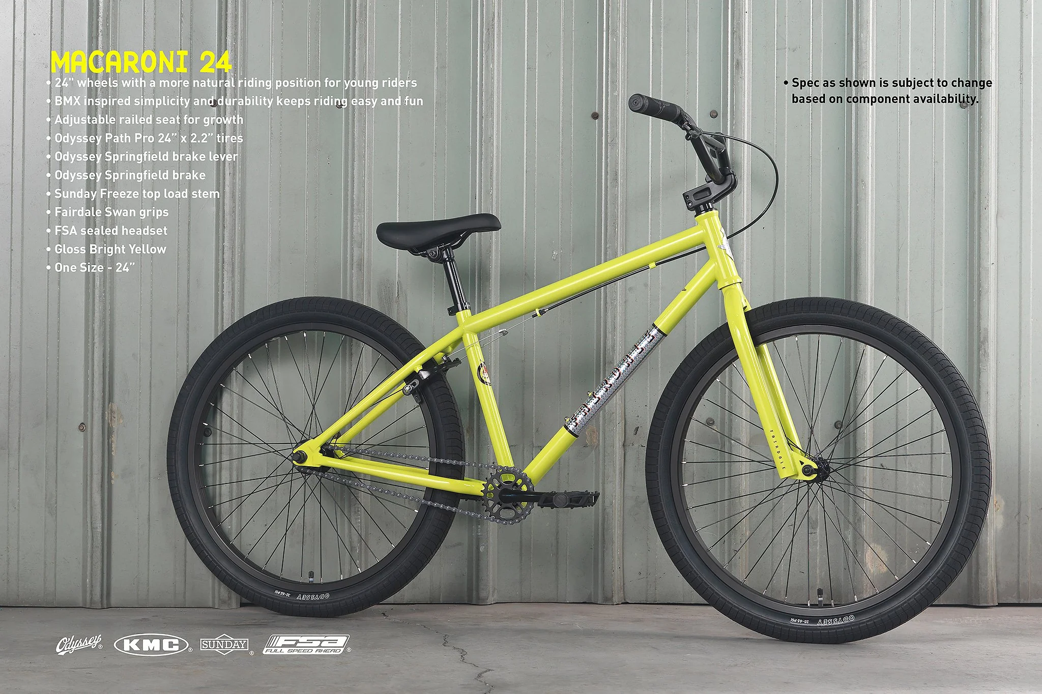 Fairdale Macaroni 24" (Gloss Bright Yellow) - Image 16
