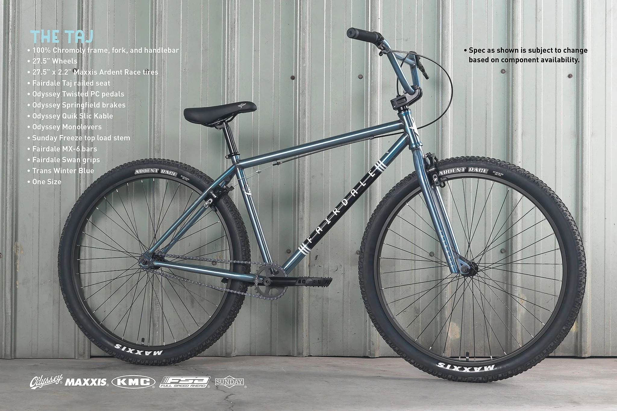 Fairdale Taj 27.5" (Translucent Winter Blue) - Image 13