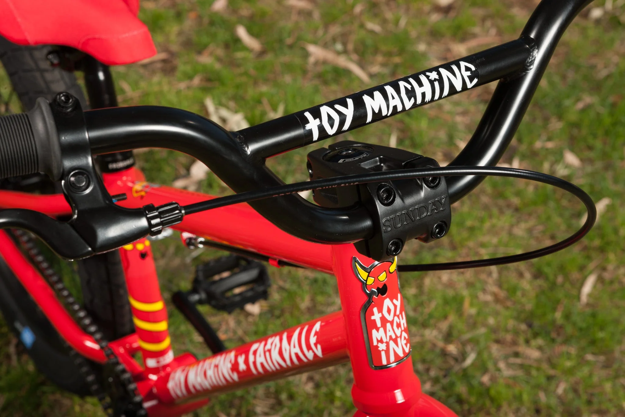 Fairdale x Toy Machine Macaroni 20" (Limited Edition Gloss Red) - Image 6