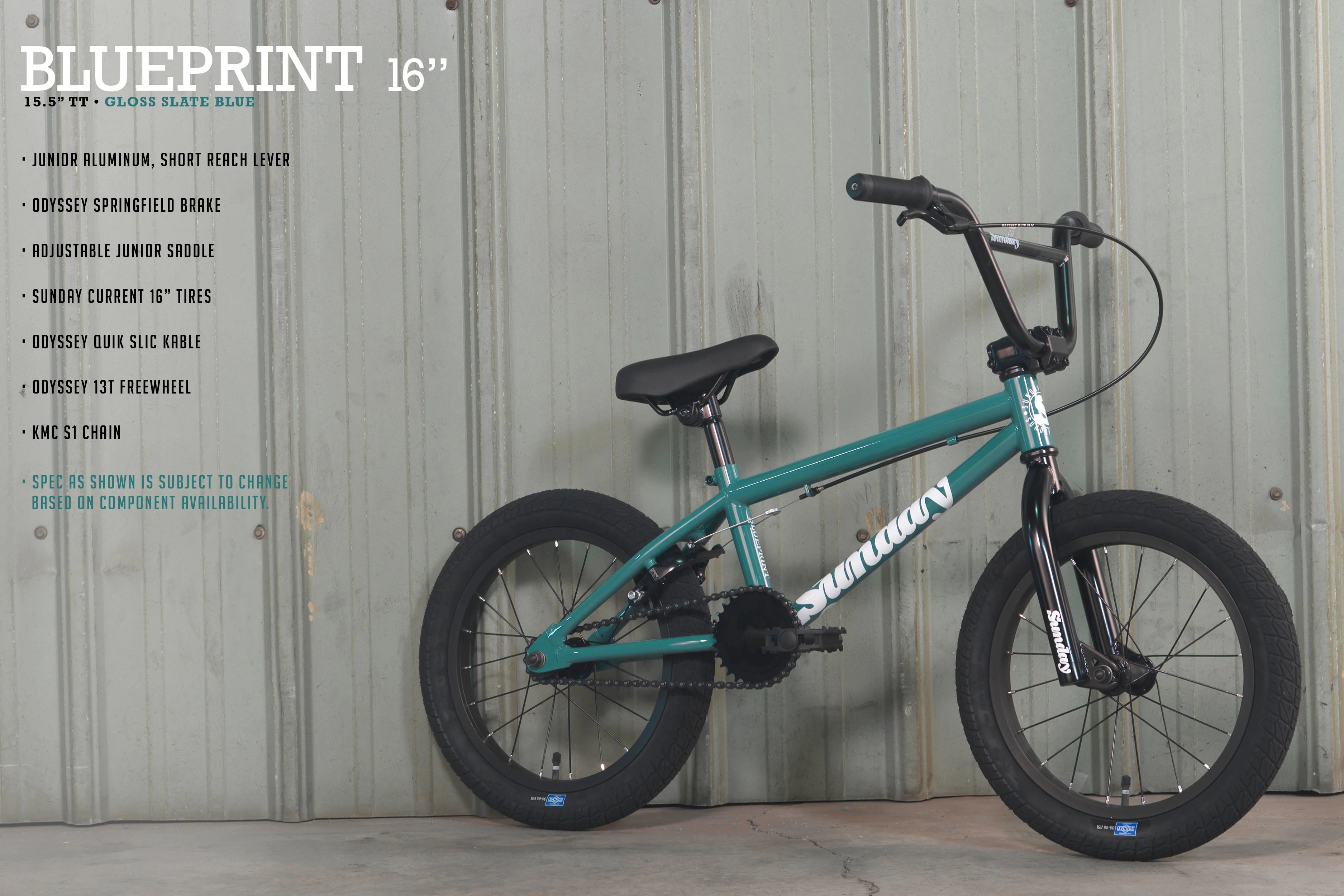 Sunday Blueprint 16" (Gloss Slate Blue with 15.5" tt) - Image 10