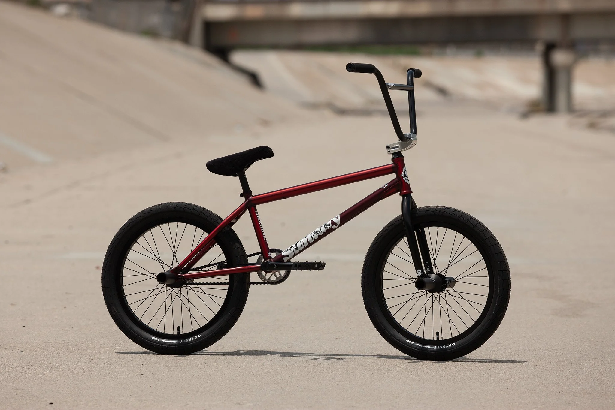 Sunday Darkwave - Broc Raiford Authentic (Matte Trans Red with 21.25" tt in LHD) - Image 2