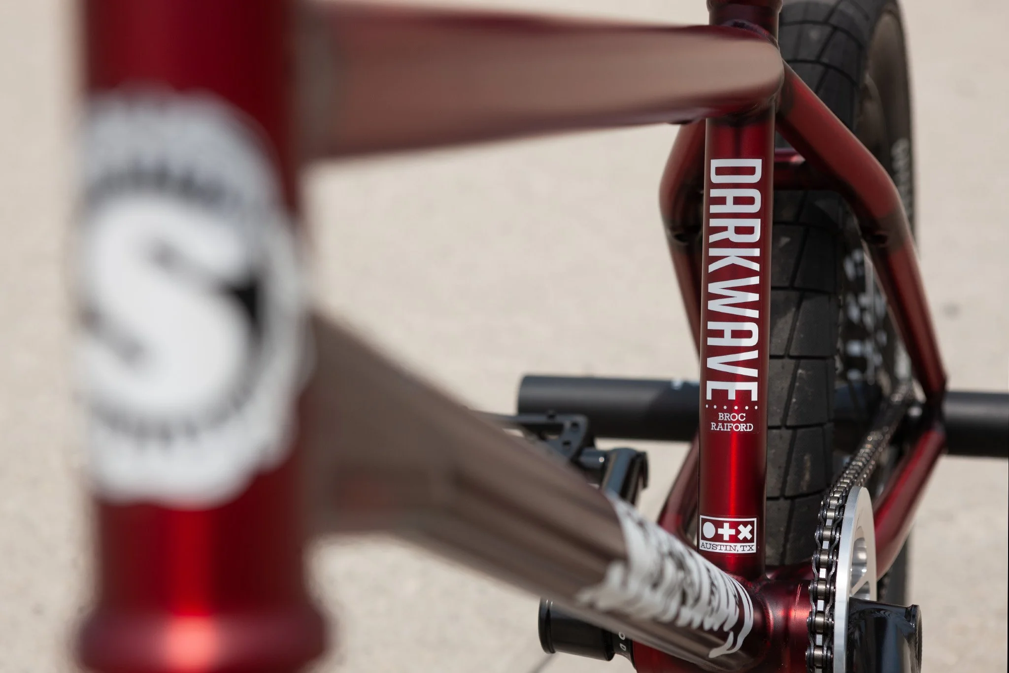 Sunday Darkwave - Broc Raiford Authentic (Matte Trans Red with 21.25" tt in LHD) - Image 7