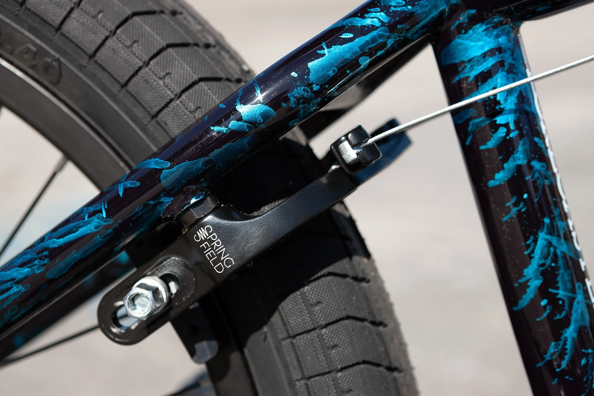 Sunday Forecaster Park - Maca Perez Grasset Signature (Gloss Cyan Rain with 20.5" tt) - Image 11