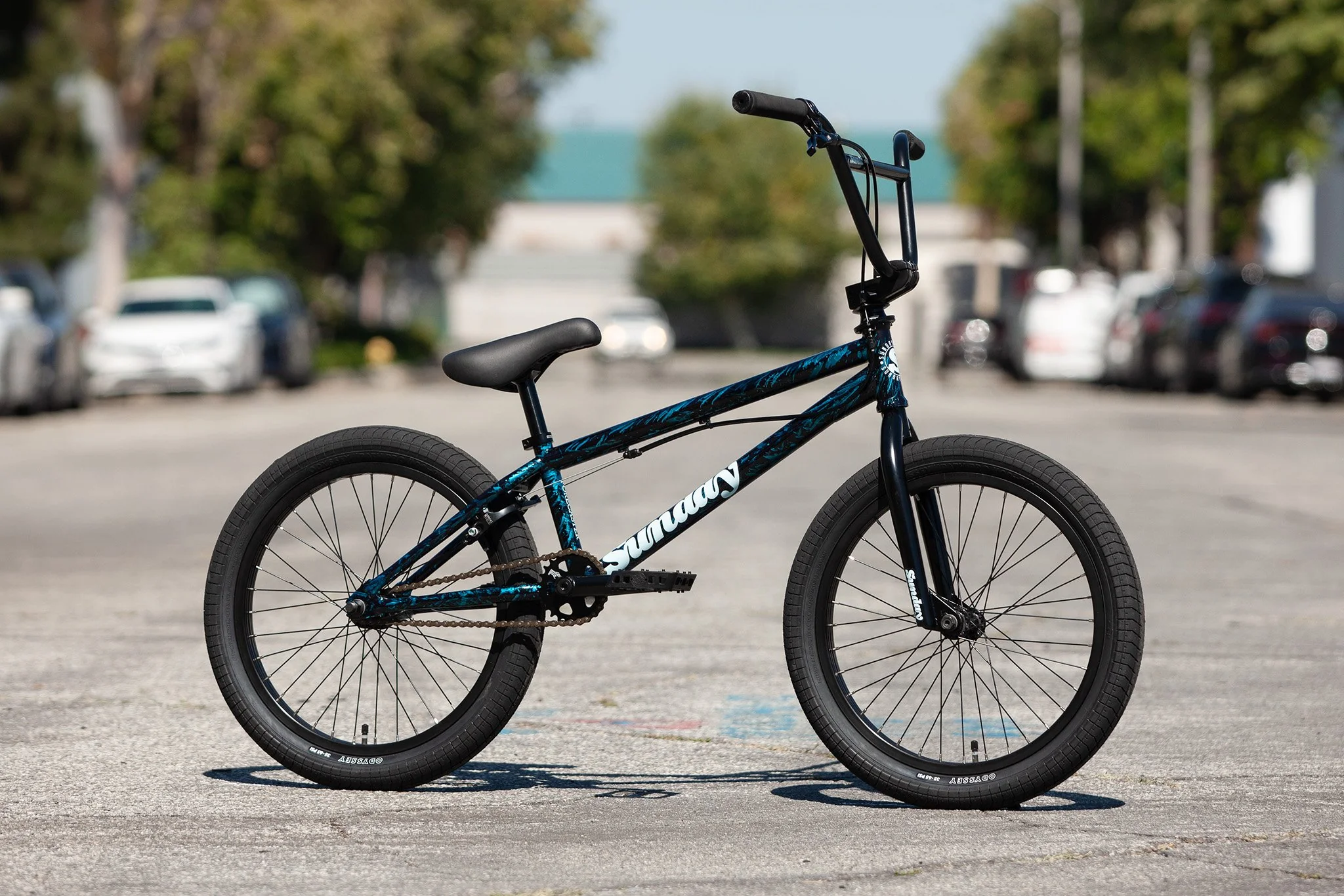 Sunday Forecaster Park - Maca Perez Grasset Signature (Gloss Cyan Rain with 20.5" tt) - Image 2