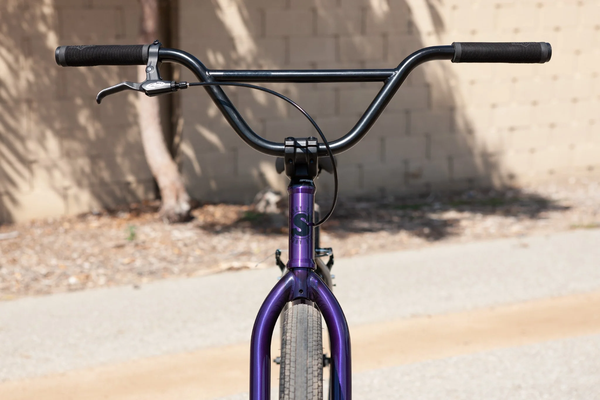 Sunday High C 29" (Gloss Trans Purple to Raw Fade with 23.5" tt) - Image 3