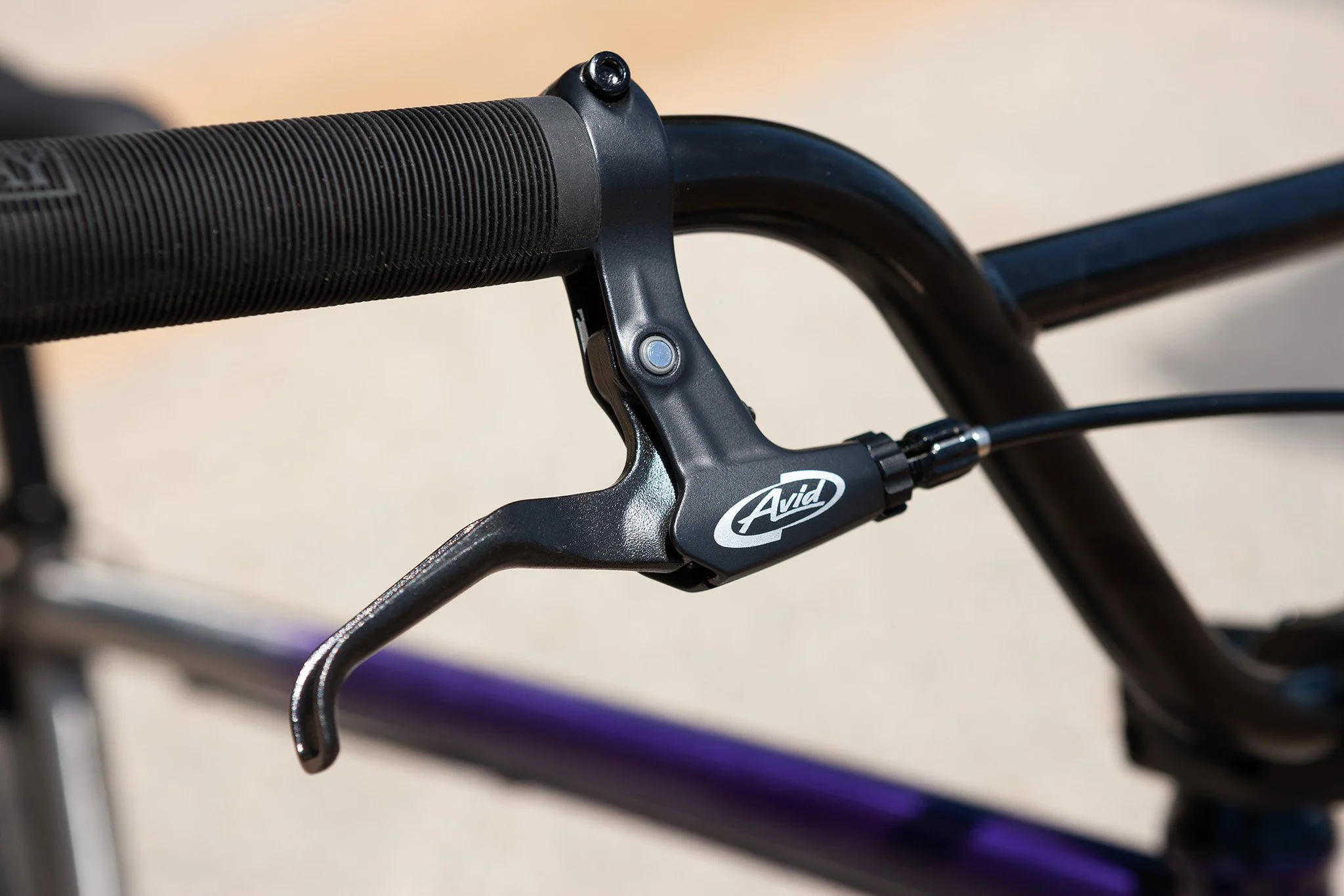 Sunday High C 29" (Gloss Trans Purple to Raw Fade with 23.5" tt) - Image 4