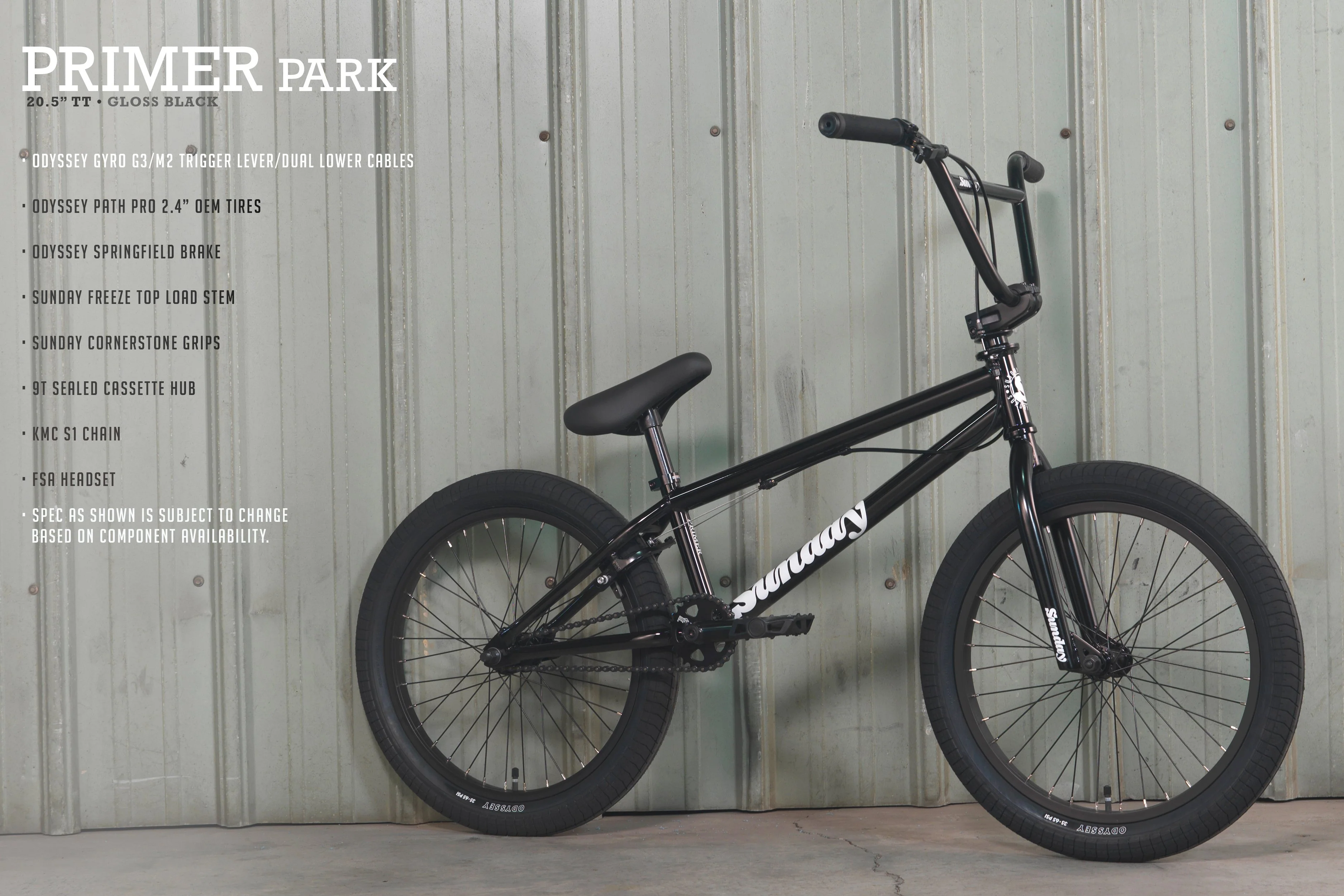 Sunday Primer Park (Gloss Black with 20.5" tt) - Image 10