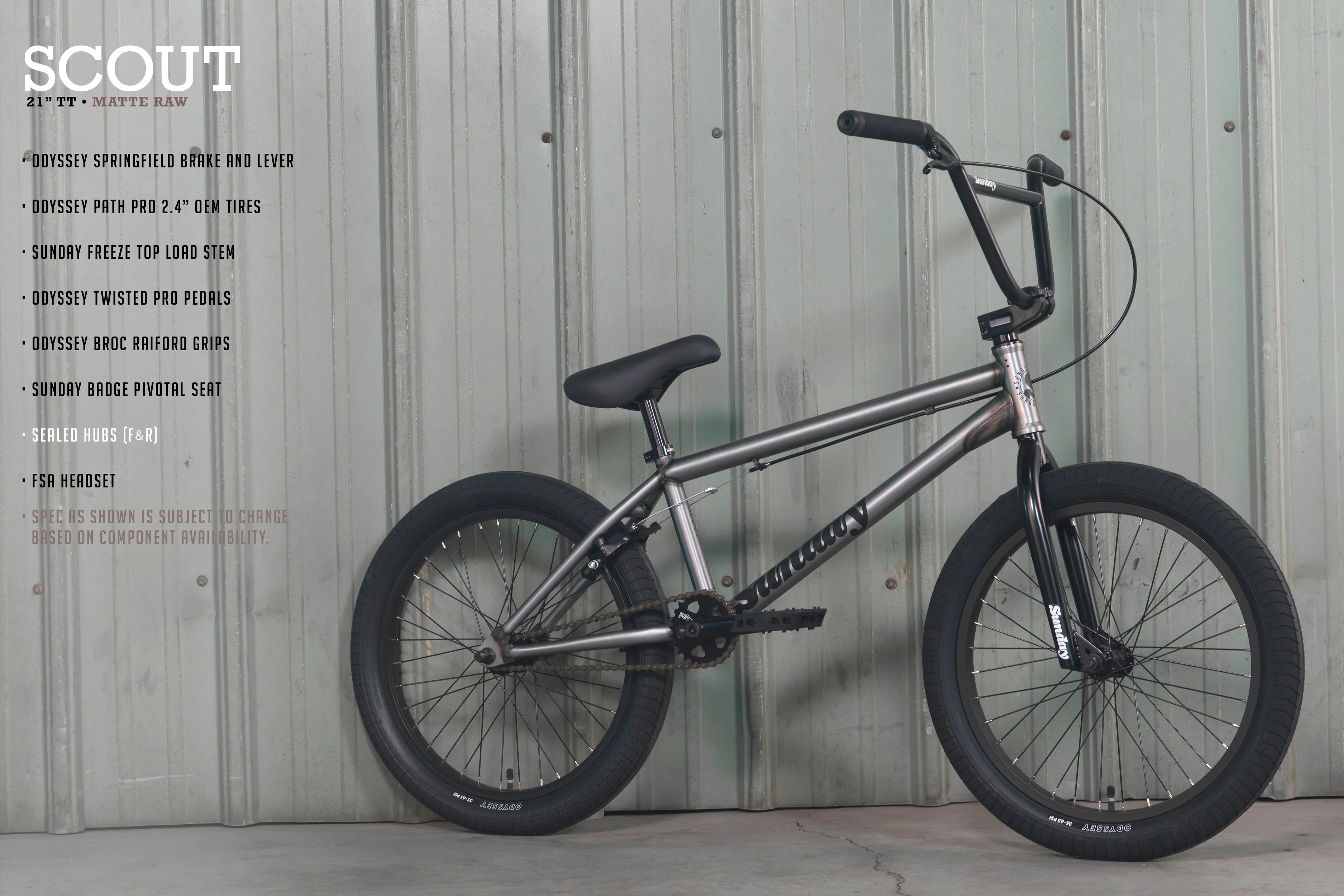 Sunday Scout (Matte Raw with 21" tt) - Image 10