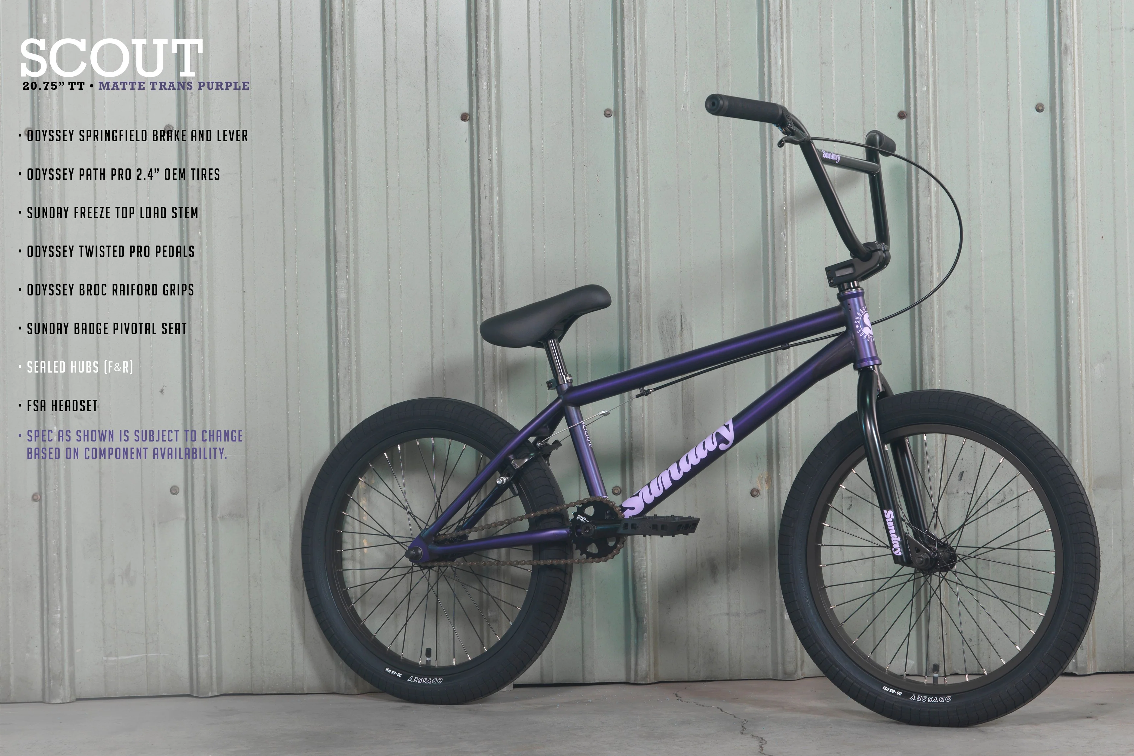 Sunday Scout (Matte Trans Purple with 20.75" tt) - Image 12