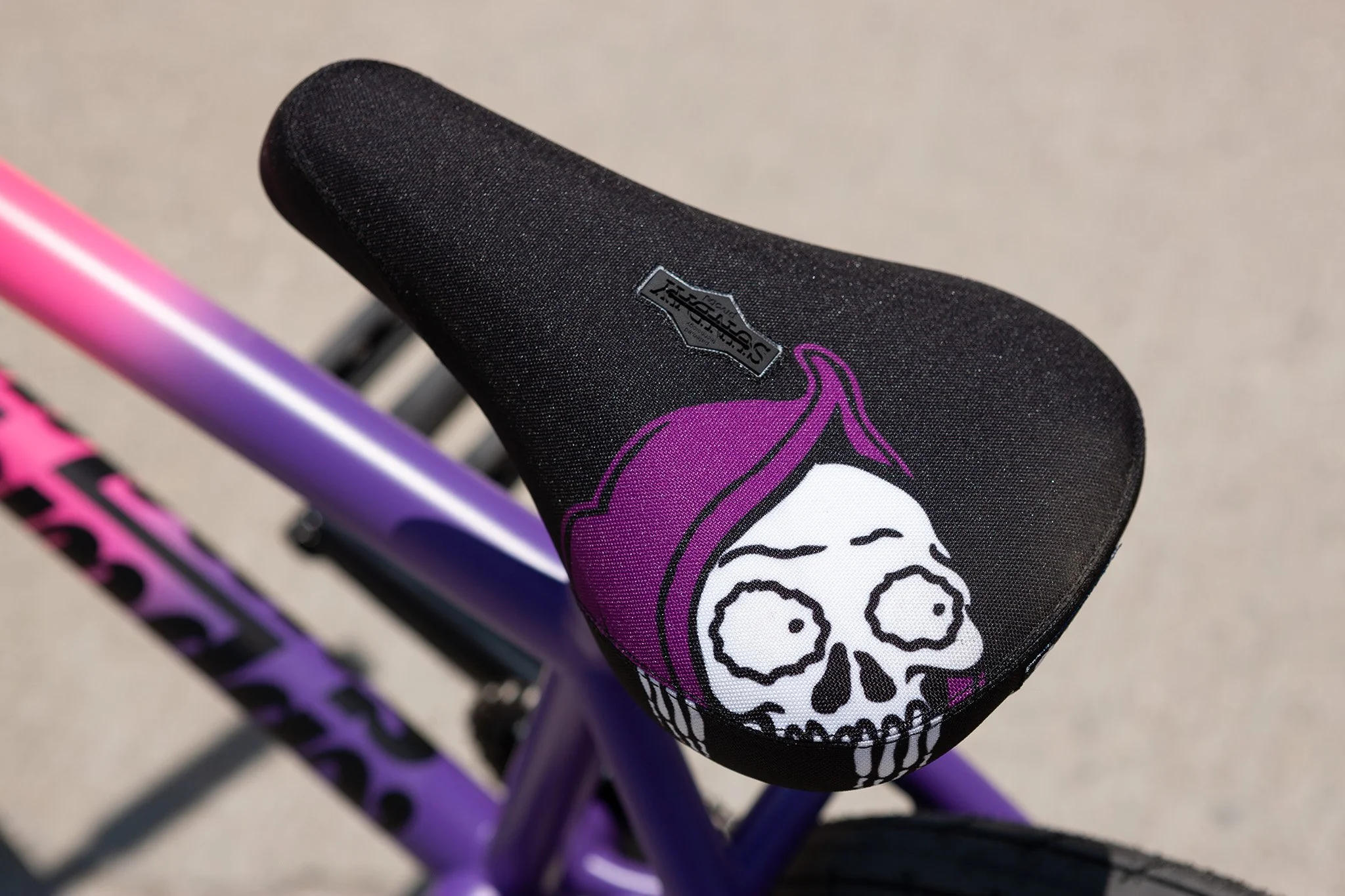 Sunday Street Sweeper - Jake Seeley Signature (Matte Hot Pink to Matte Grape Fade with 20.75" tt in LHD or RHD) - Image 10
