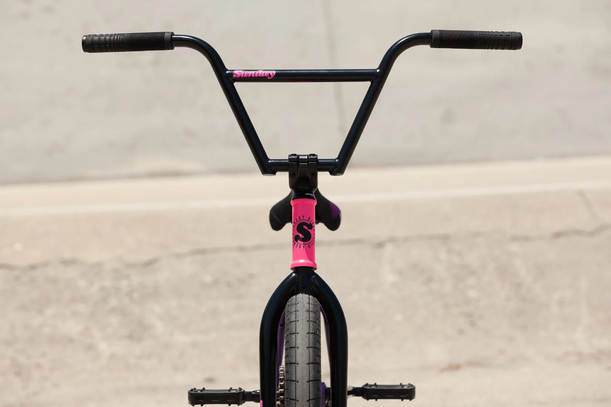 Sunday Street Sweeper - Jake Seeley Signature (Matte Hot Pink to Matte Grape Fade with 20.75" tt in LHD or RHD) - Image 3