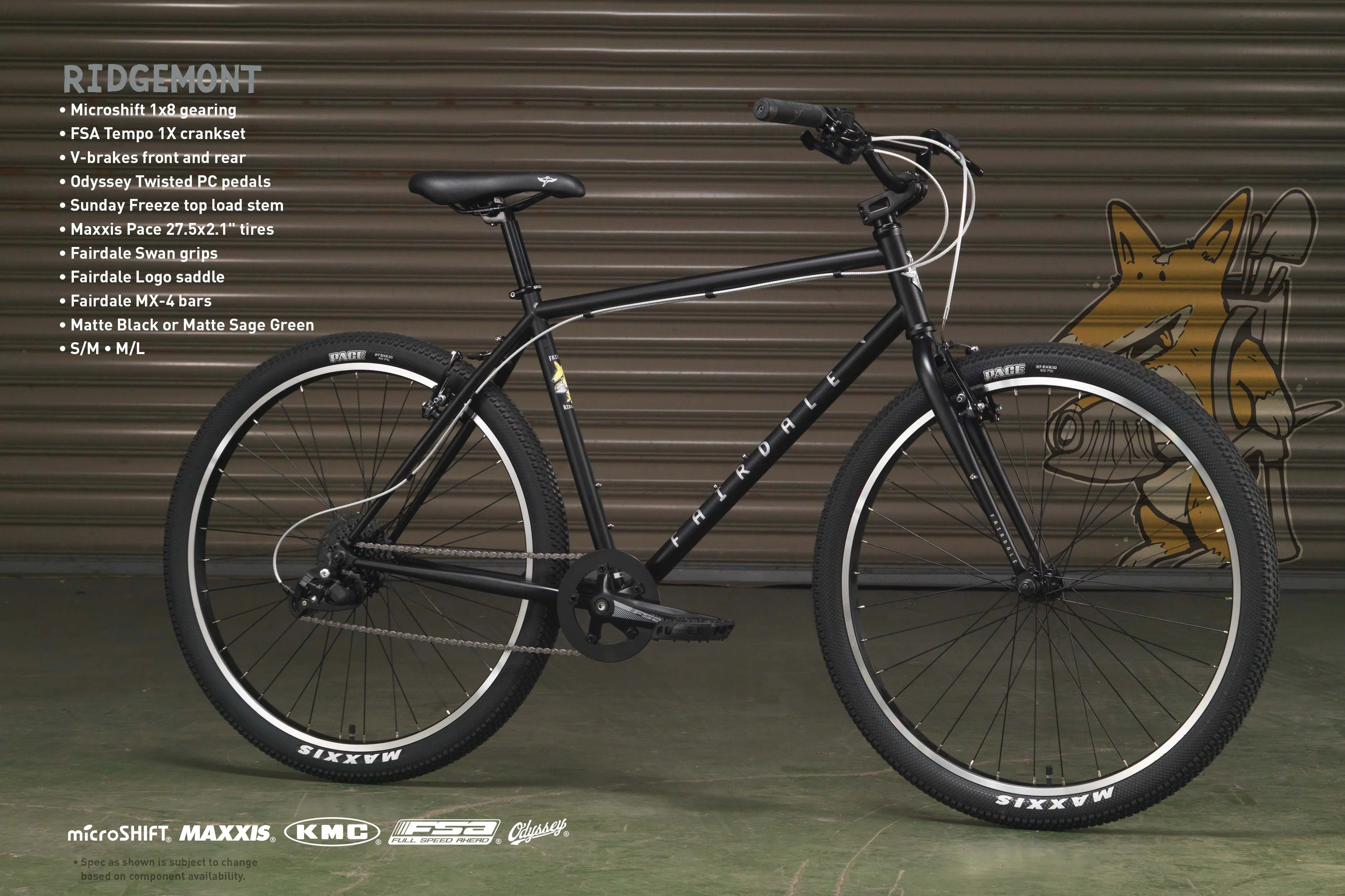 Fairdale Ridgemont (Matte Black in S/M & M/L) - Image 13