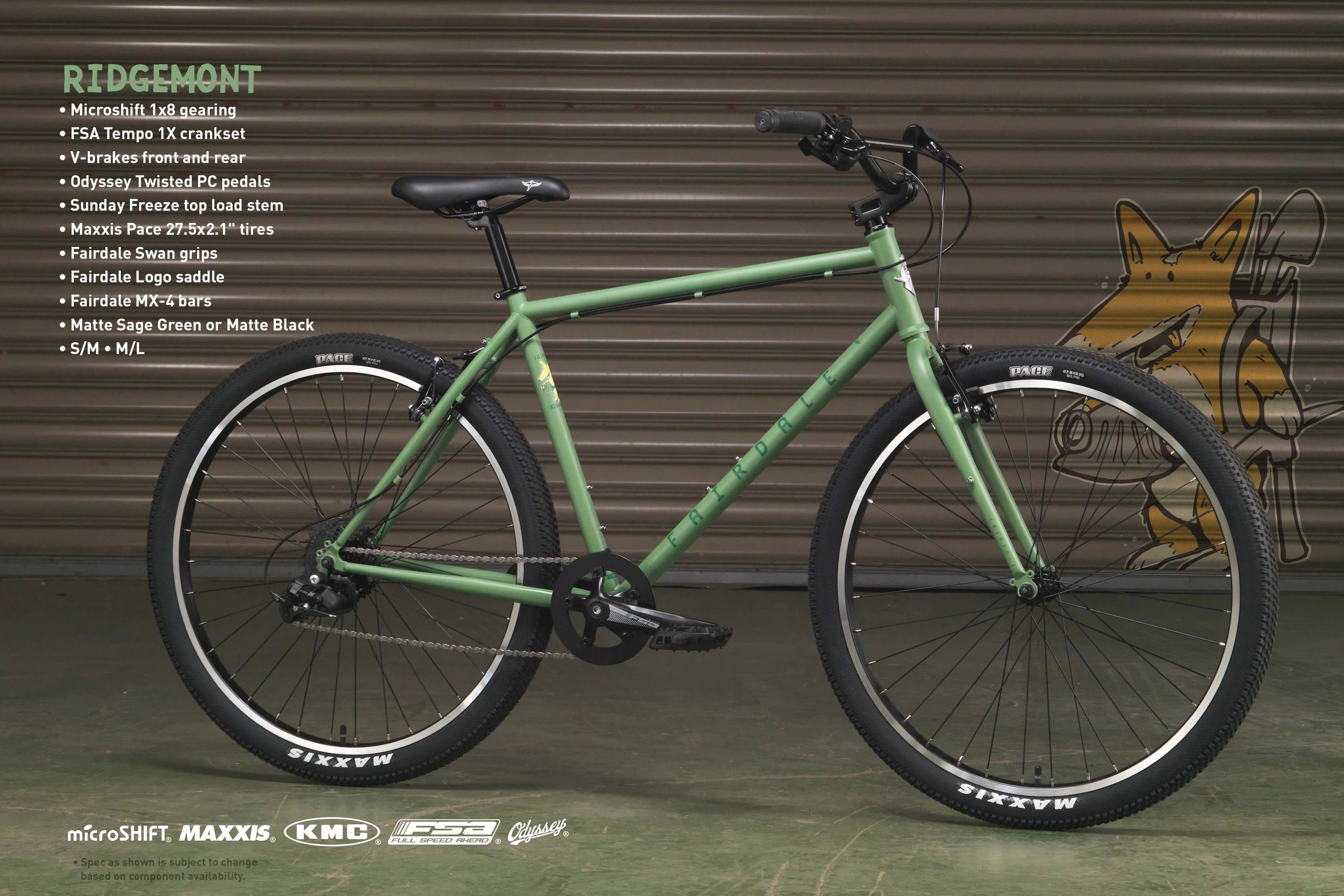 Fairdale Ridgemont (Matte Sage Green in S/M & M/L) - Image 13