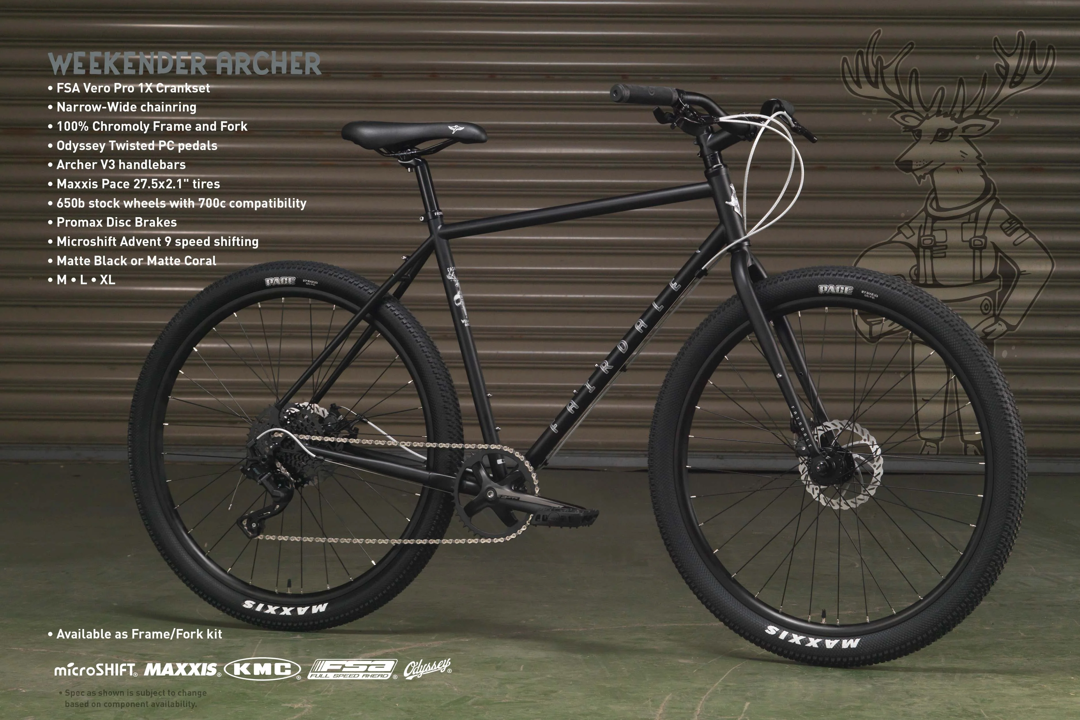 Fairdale Weekender Archer (Matte Black in M-XL) - Image 14