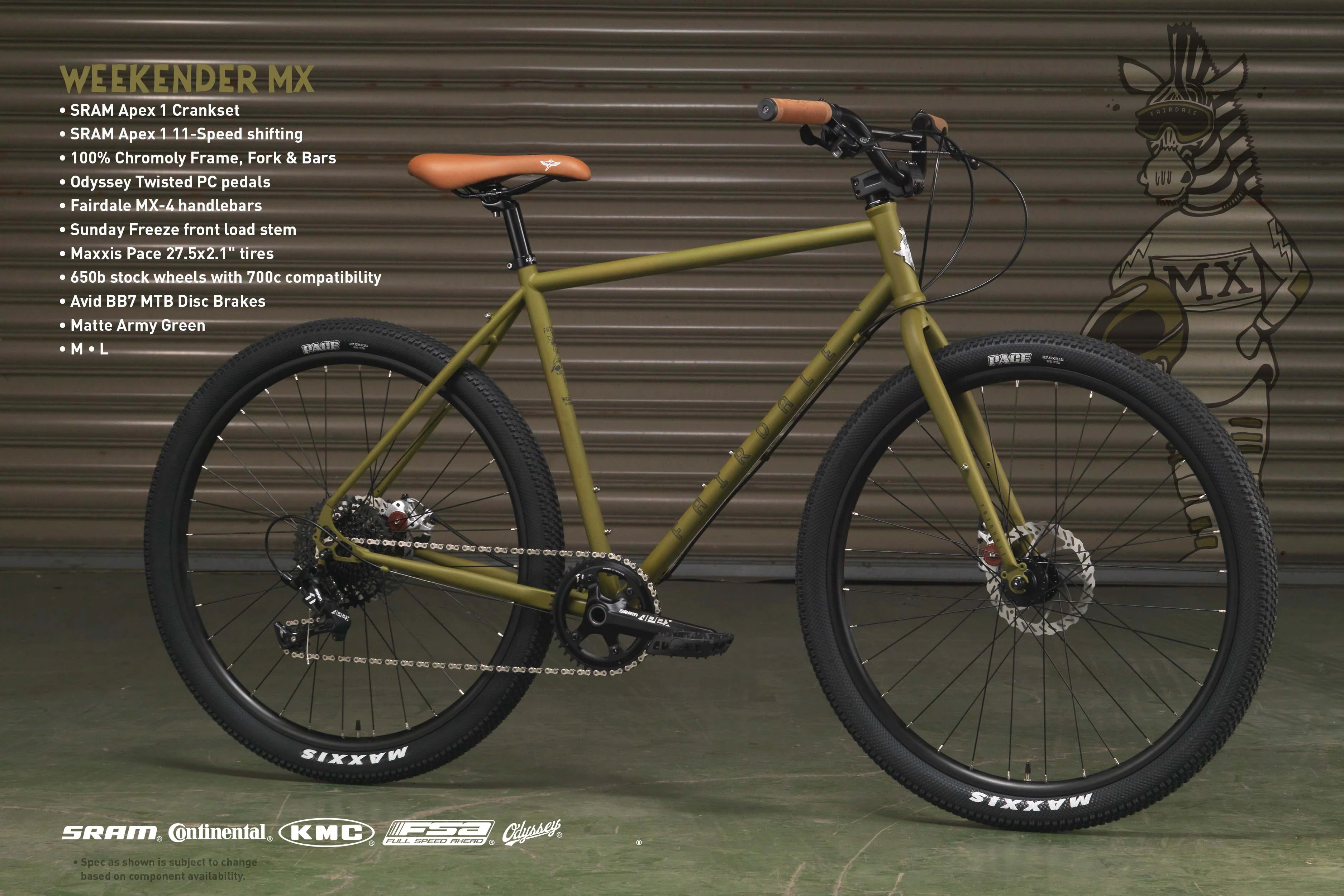 Fairdale Weekender Nomad MX (Matte Army Green in M-L) - Image 13