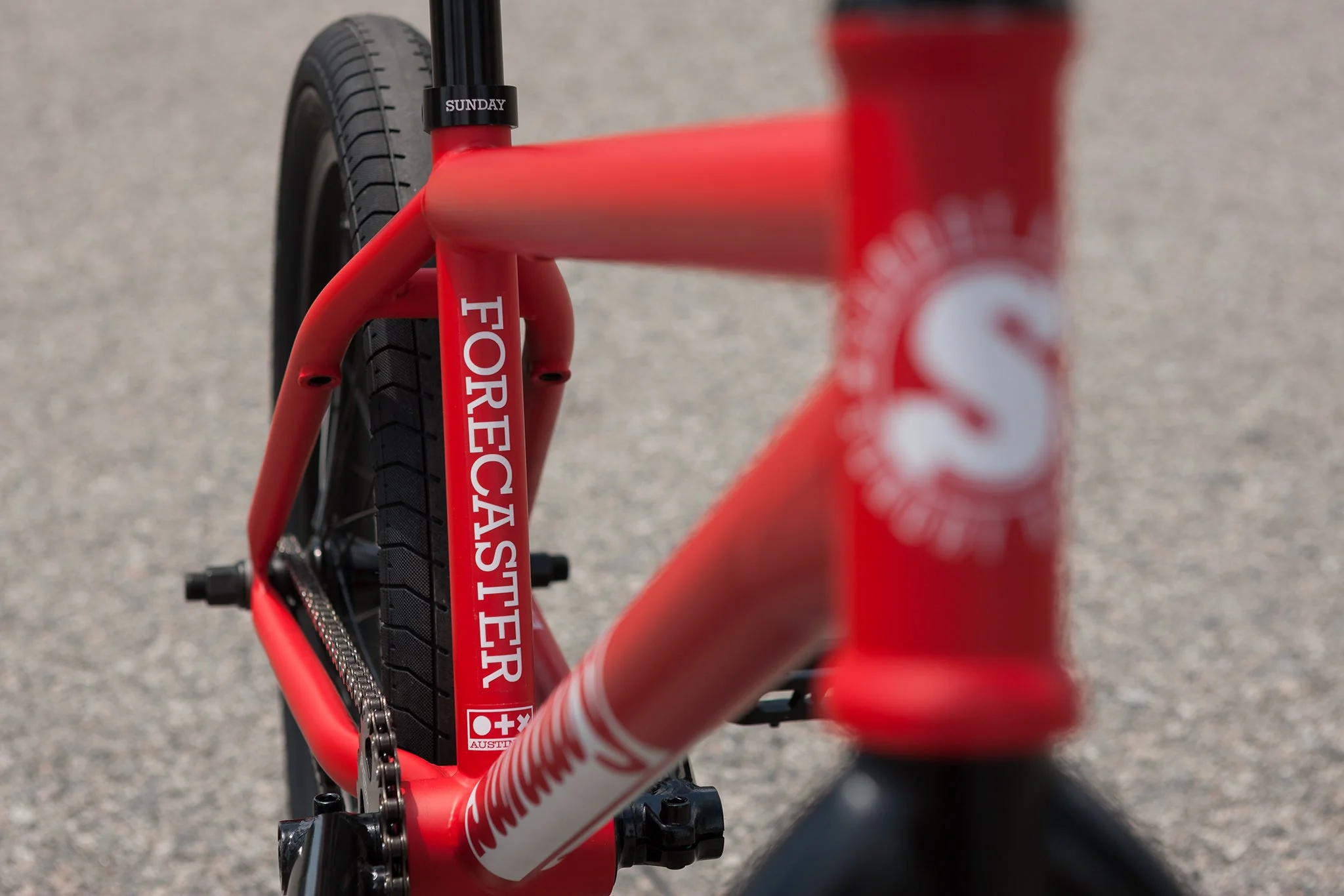 Sunday Forecaster - Brett Silva Signature (Matte Fire Engine Red with 20.75" tt) - Image 9