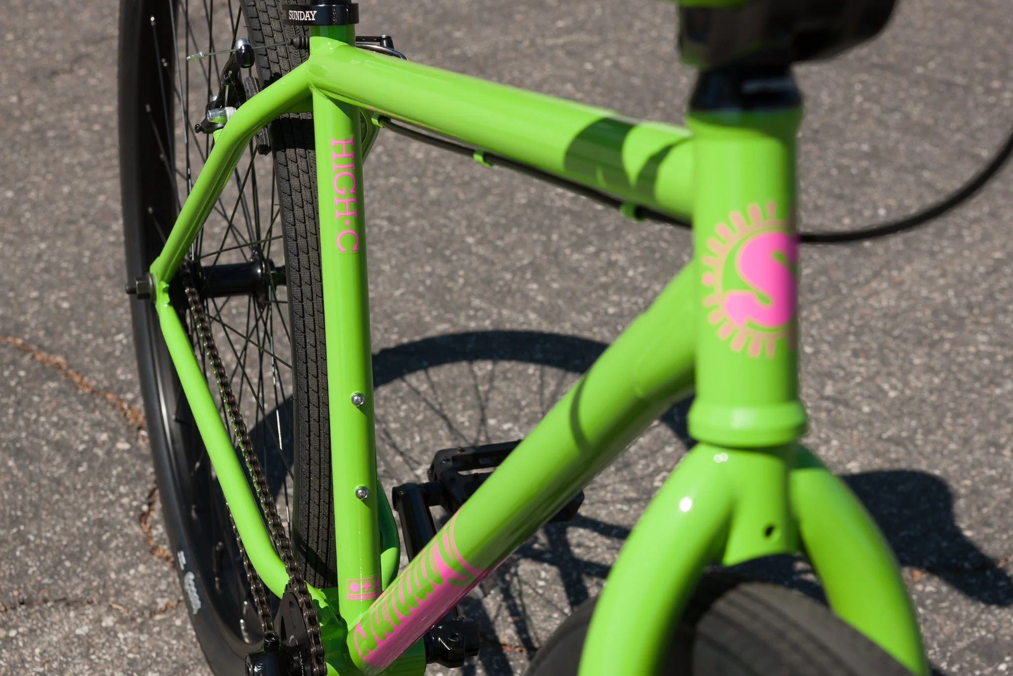Sunday High C 29" (Gloss Watermelon Green with 23.5" tt) - Image 9