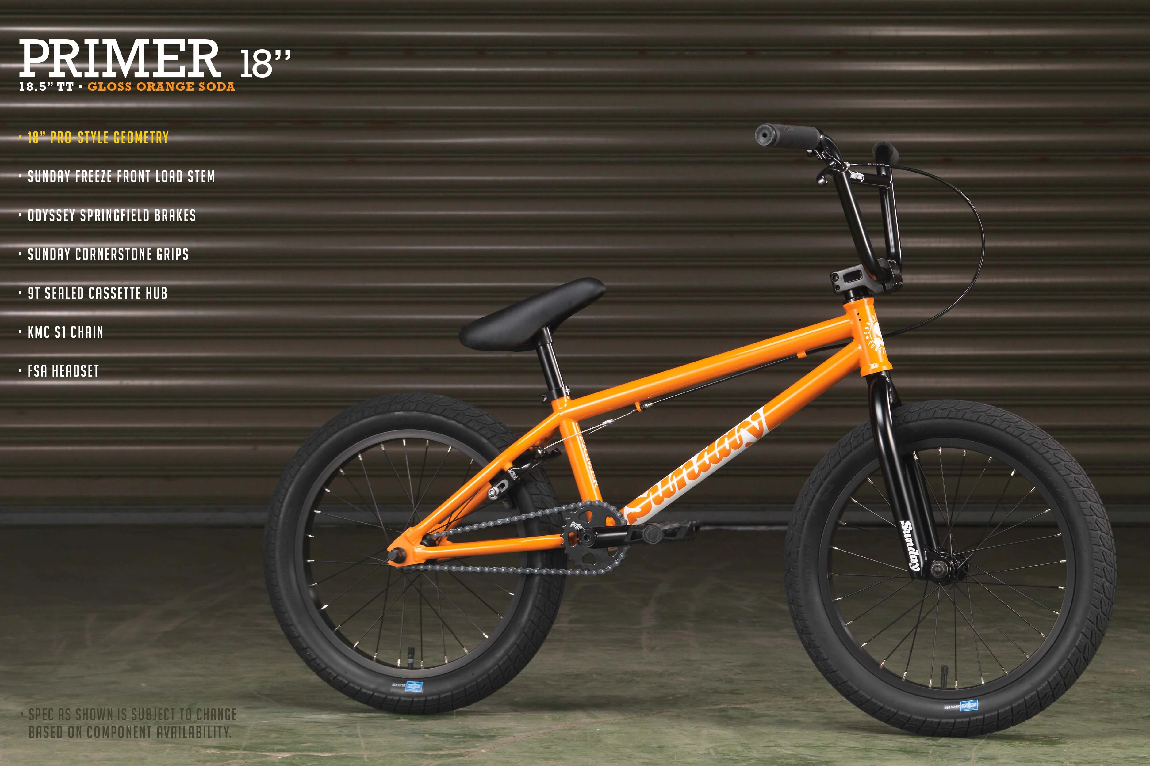 Sunday Primer 18" (Gloss Orange Soda with 18.5" tt) - Image 16