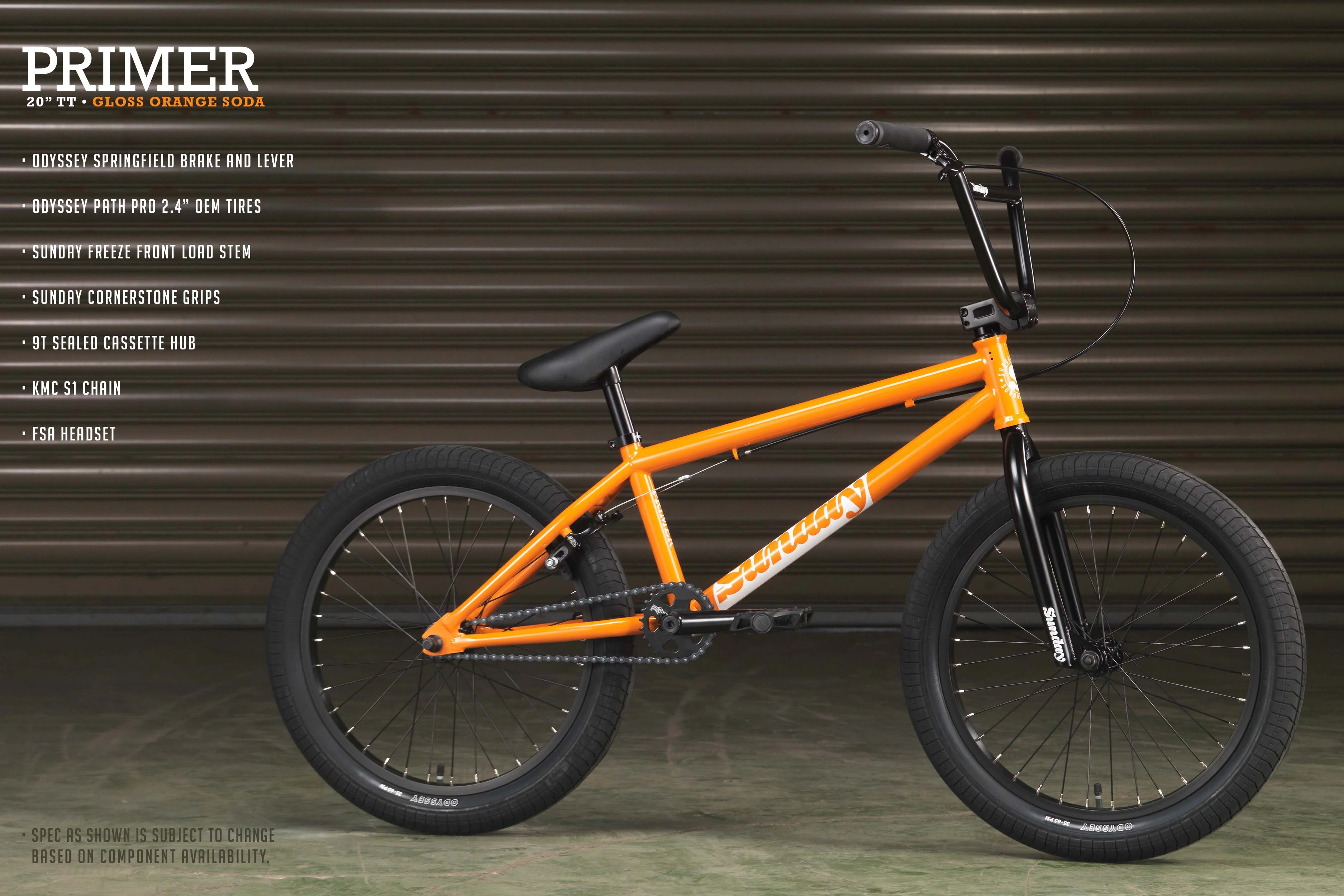 Sunday Primer (Gloss Orange Soda with 20" tt) - Image 12