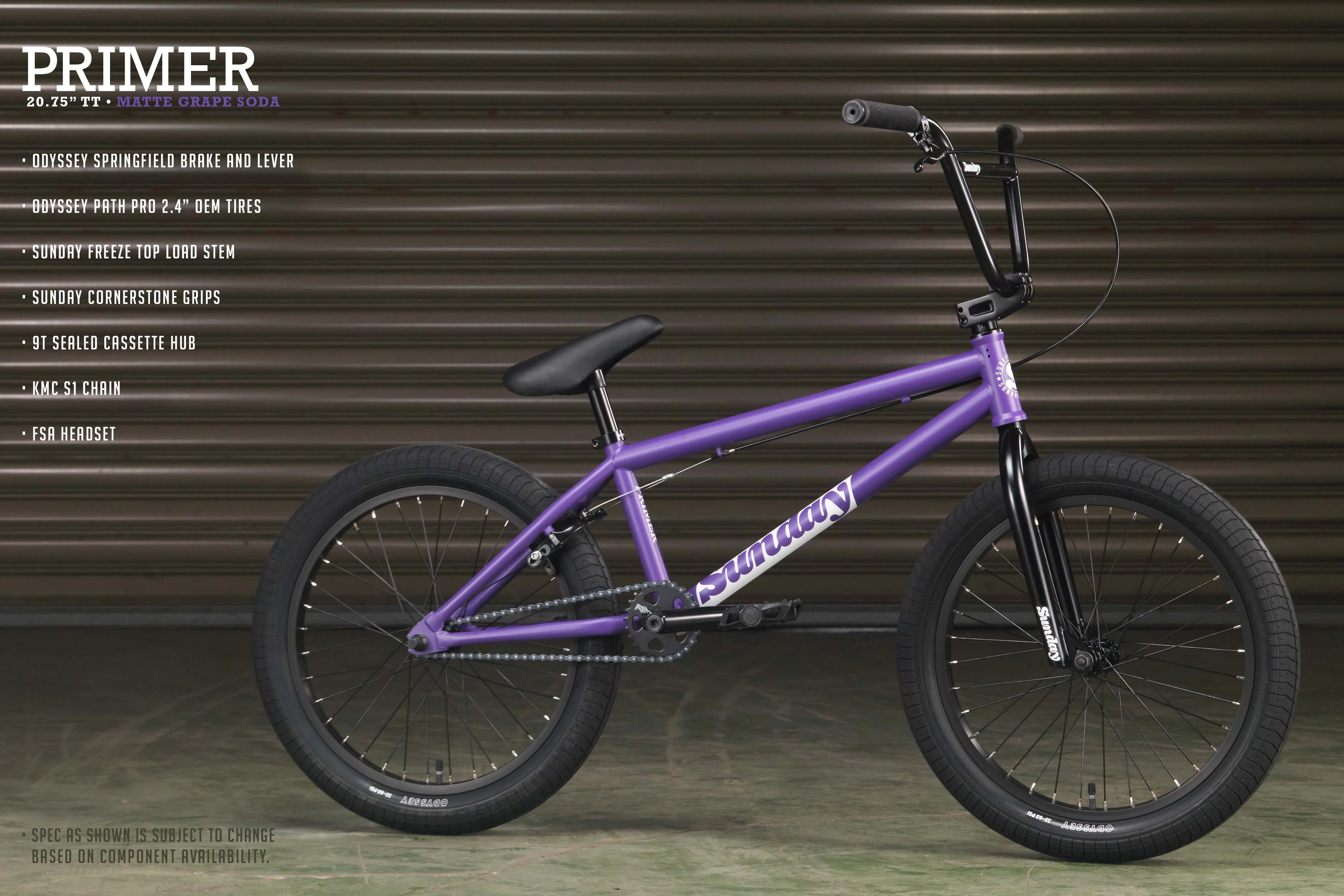 Sunday Primer (Matte Grape Soda with 20.75" tt) - Image 15