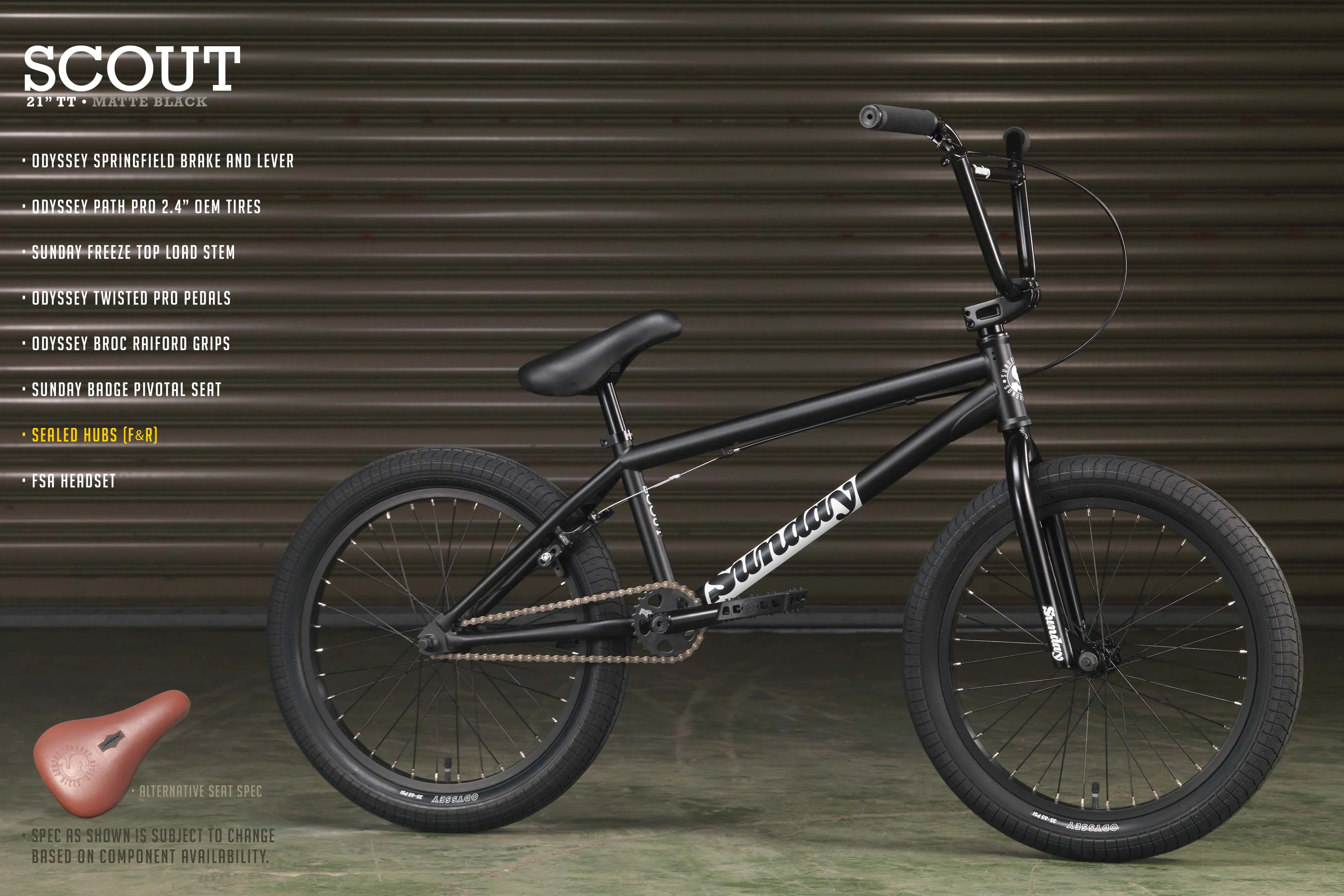 Sunday Scout (Matte Black with 21" tt) - Image 14