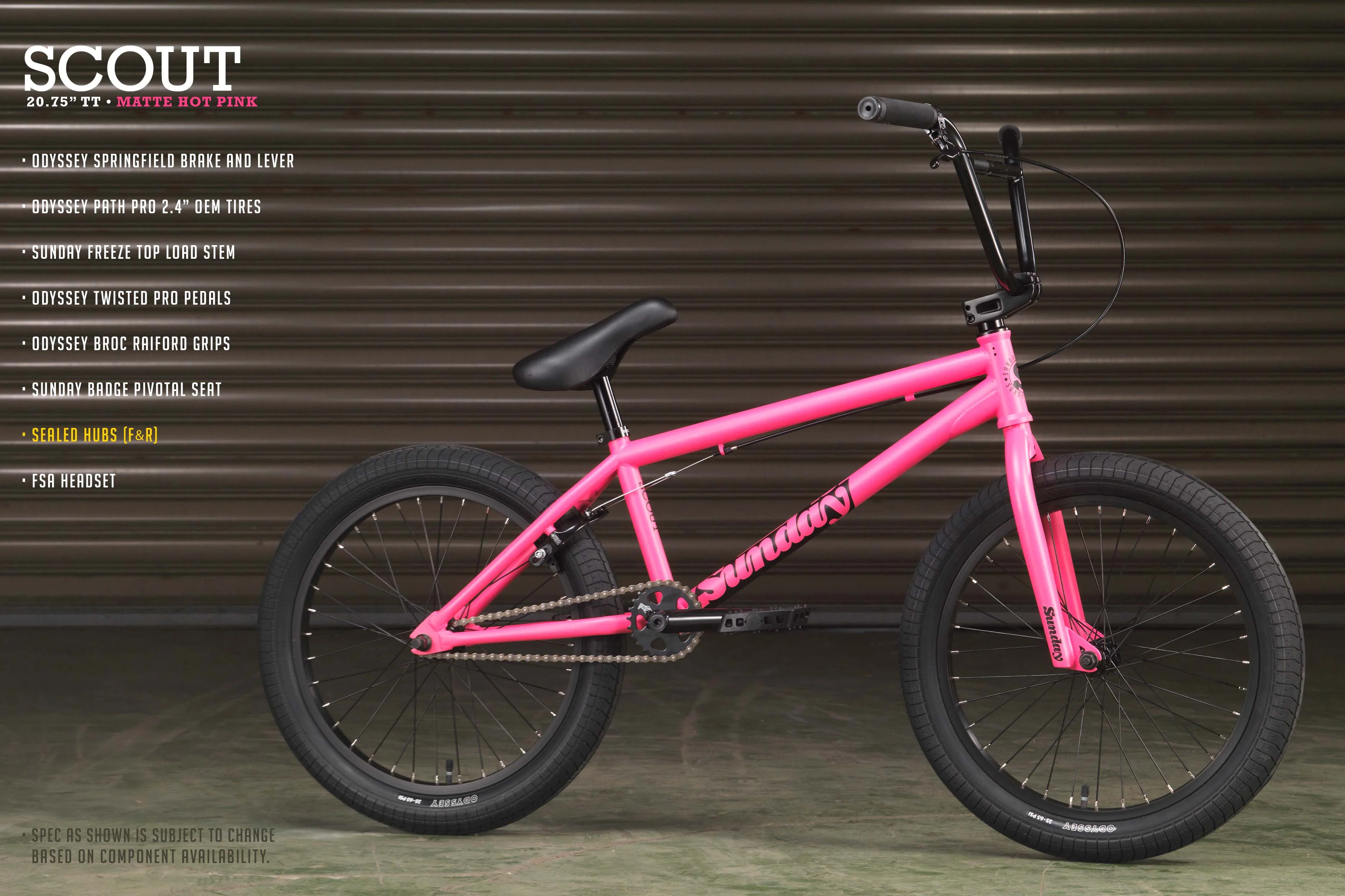 Sunday Scout (Matte Hot Pink with 20.75" tt) - Image 15