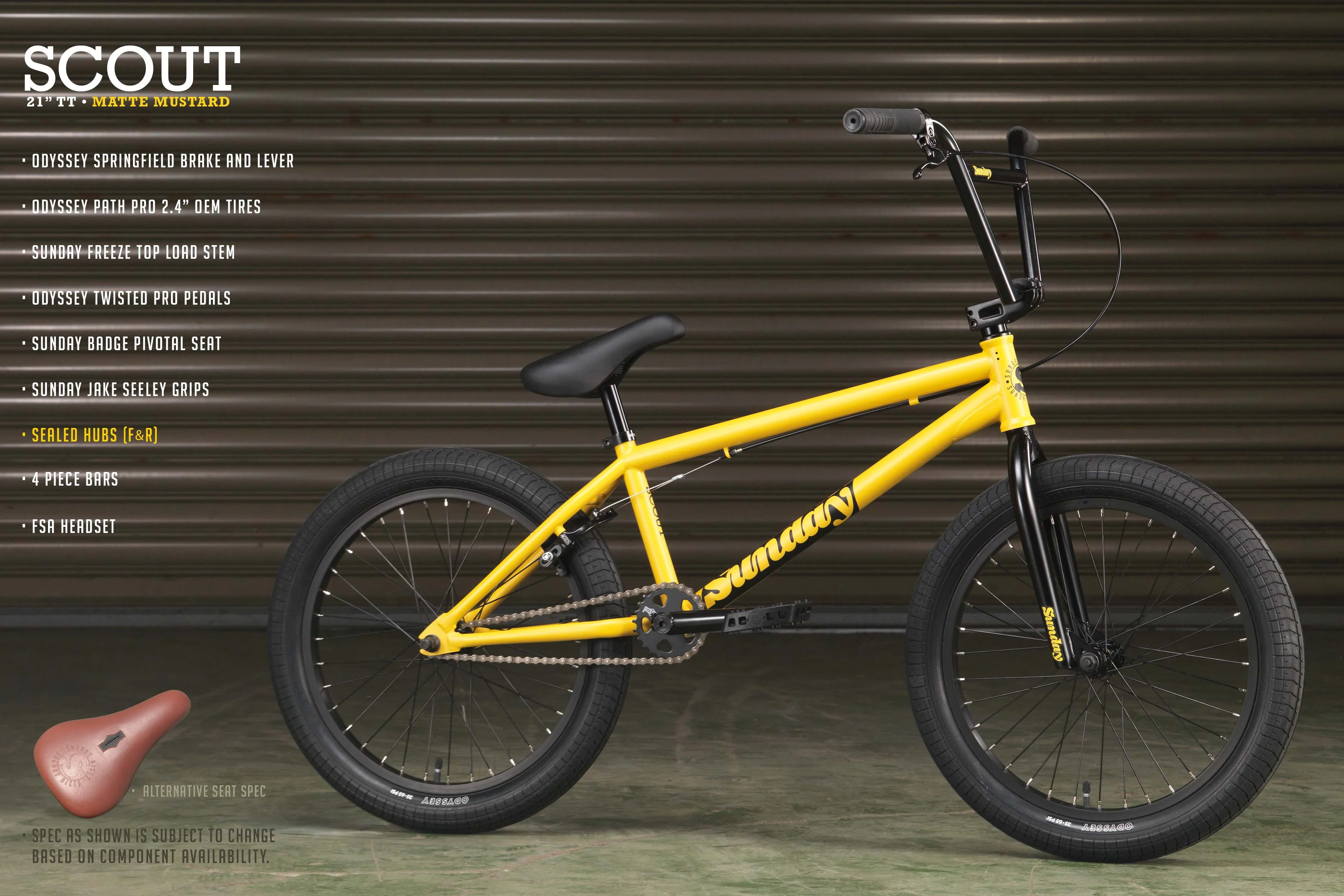 Sunday Scout (Matte Mustard with 21" tt) - Image 15