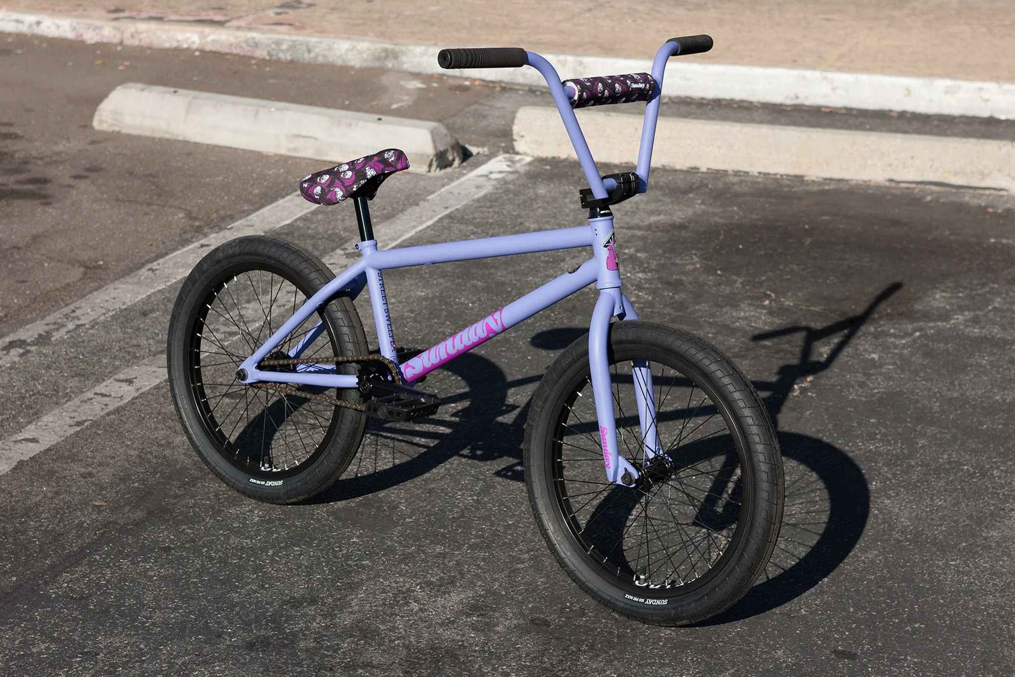 Sunday Street Sweeper - Jake Seeley Signature (Matte Blue Lavender with 20.75" tt in LHD or RHD) - Image 2
