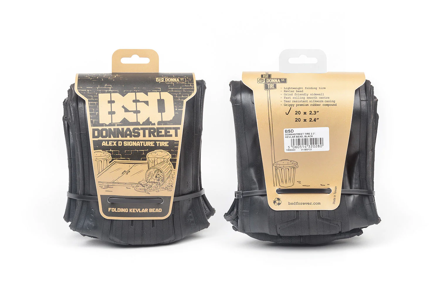 BSD Donnastreet Folding Kevlar Bead Tire - Image 5