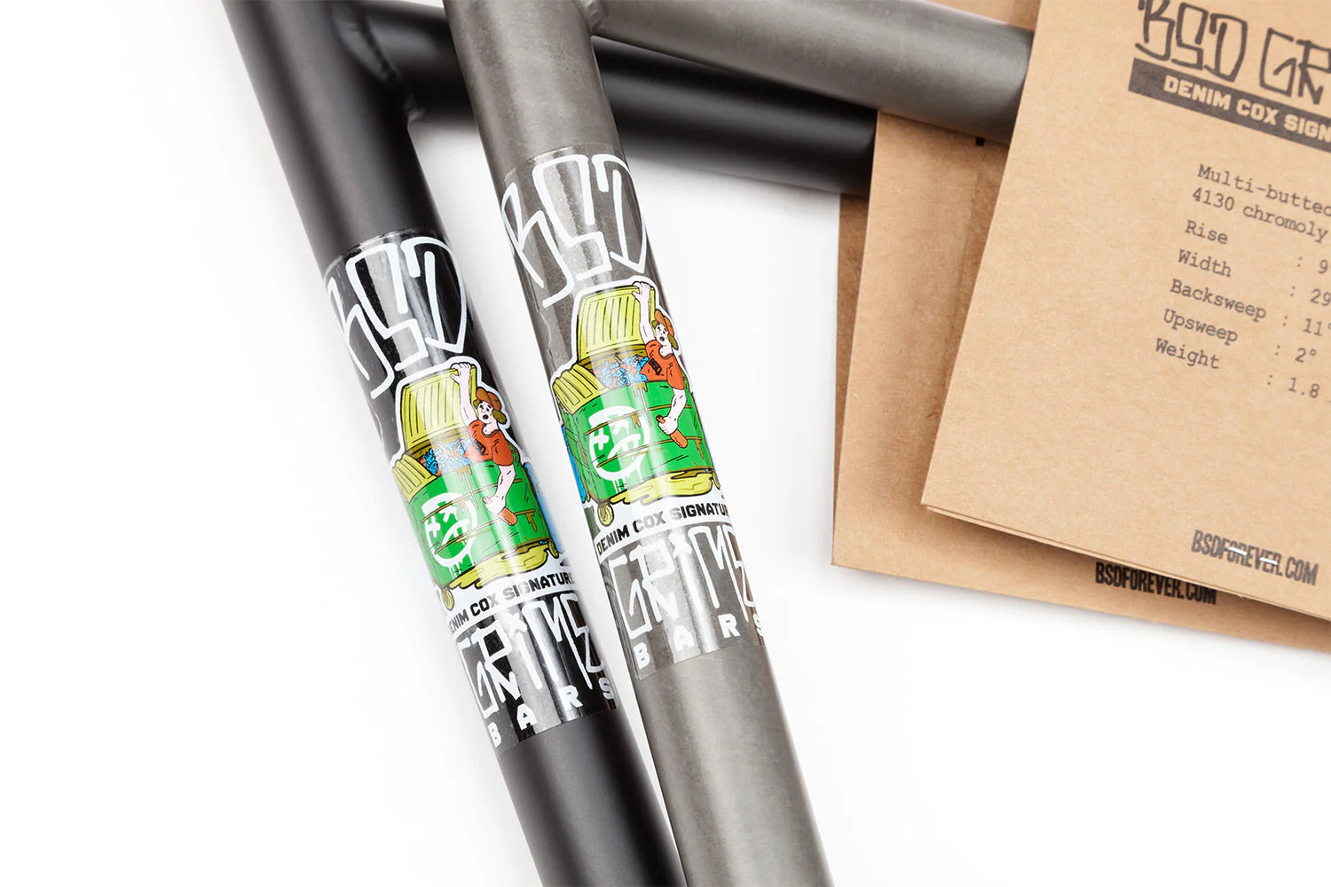 BSD Grime 9" 4pc Bar (Flat Raw) - Image 4