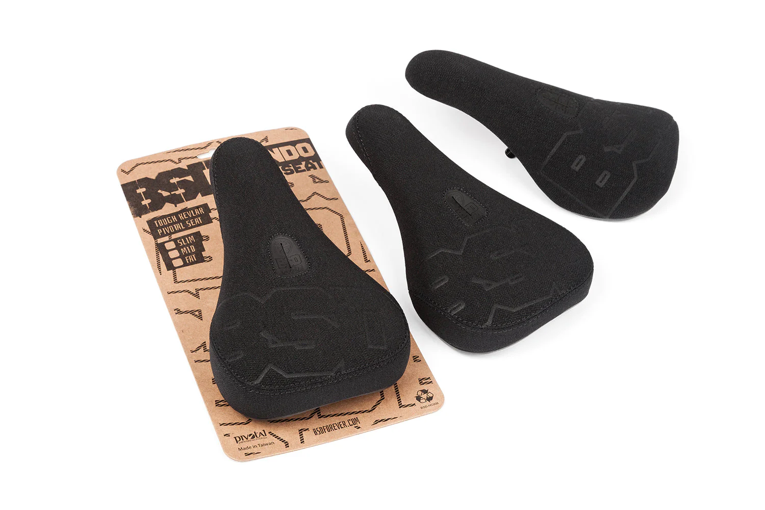 BSD Mondo Logo Fat Seat (Black) - Image 4