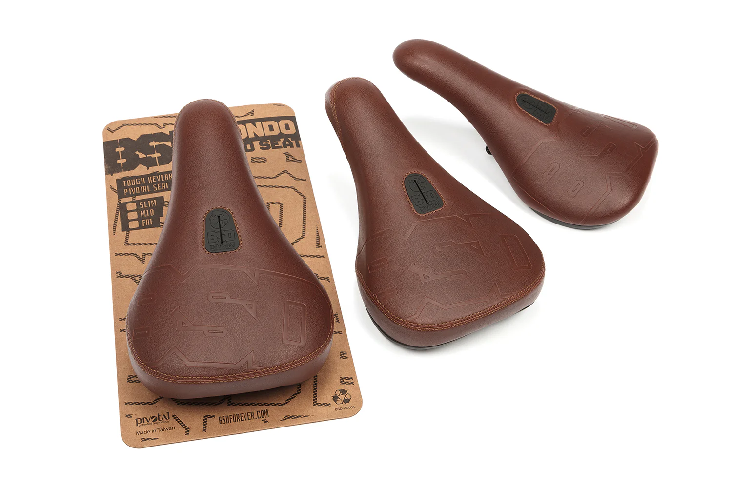 BSD Mondo Logo Fat Seat (Brown) - Image 7