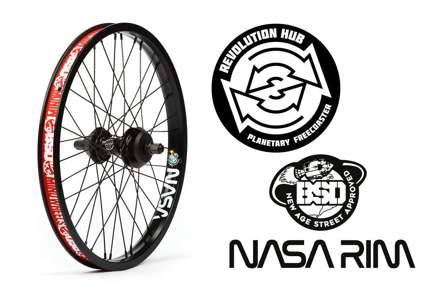 BSD Revolution Mind Freecoaster Wheel (Black) - Image 6