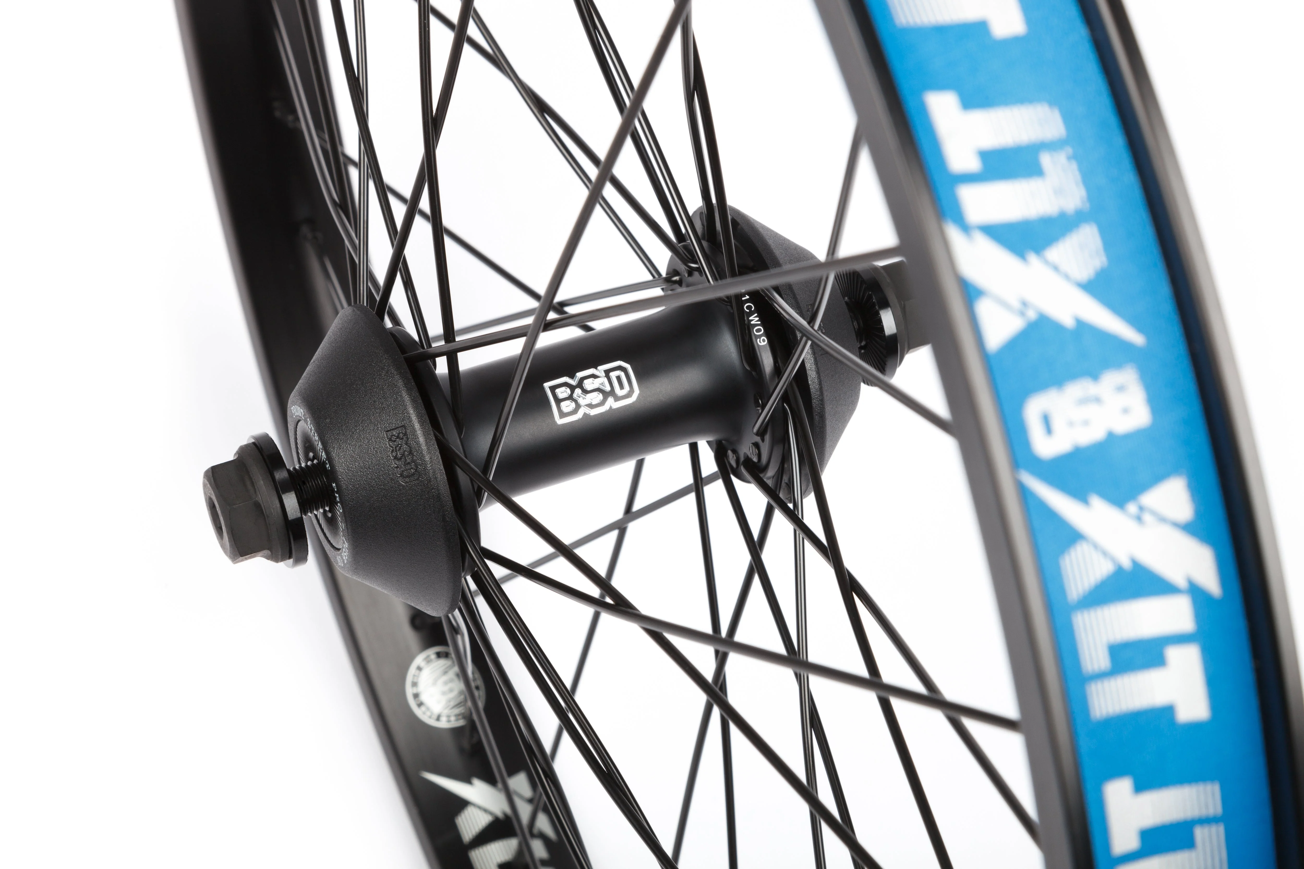 BSD XLT Front Street Front Wheel (Black) - Image 4