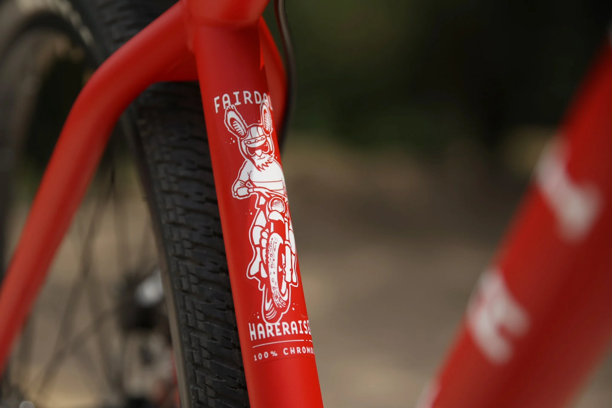 Fairdale Hareraiser 26" (Matte Fire Engine Red in M/L) - Image 4