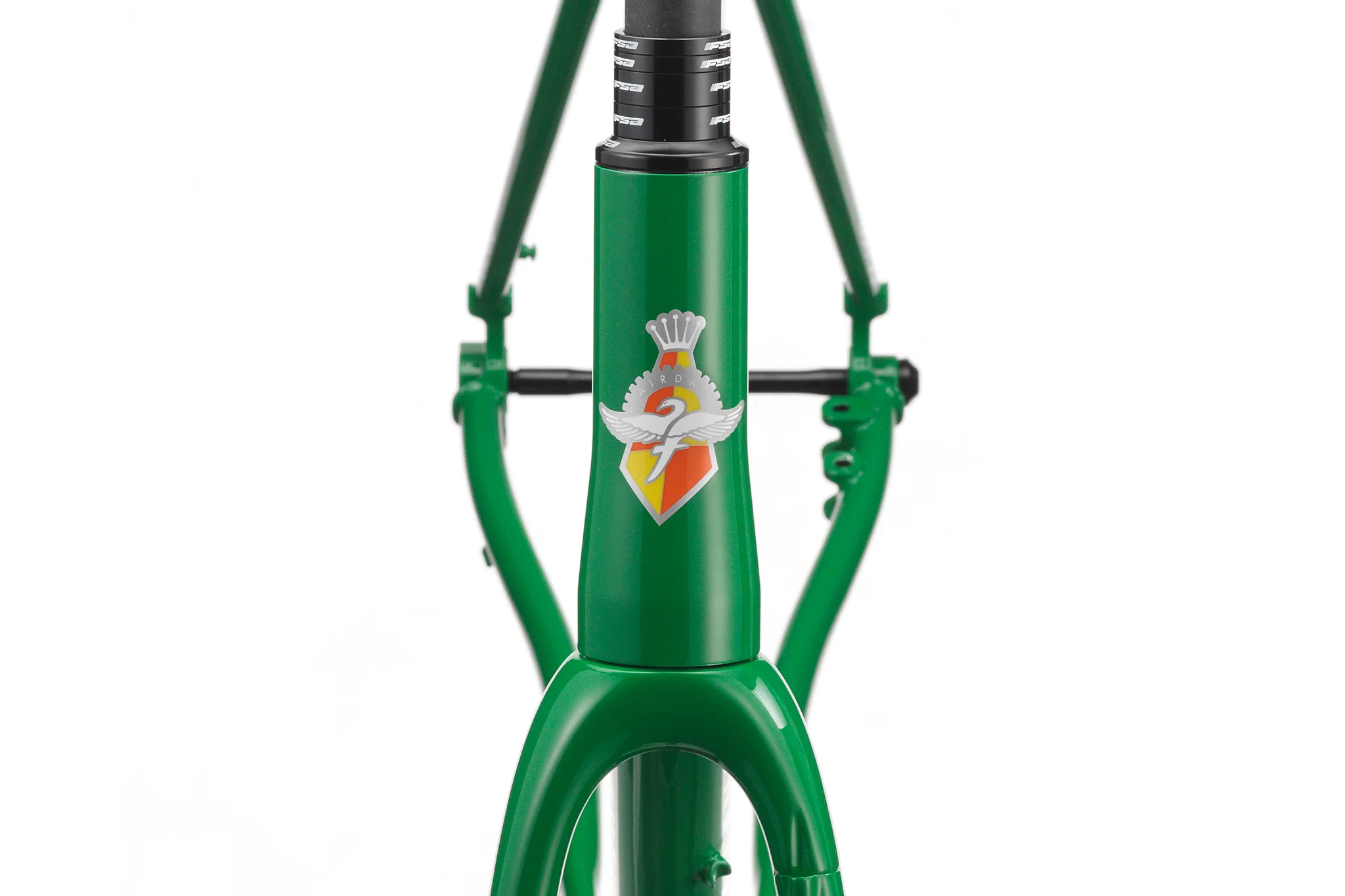 Fairdale Rockitship Gravel Frame and ENVE CX Fork Kit (Kelly Green) - Image 3