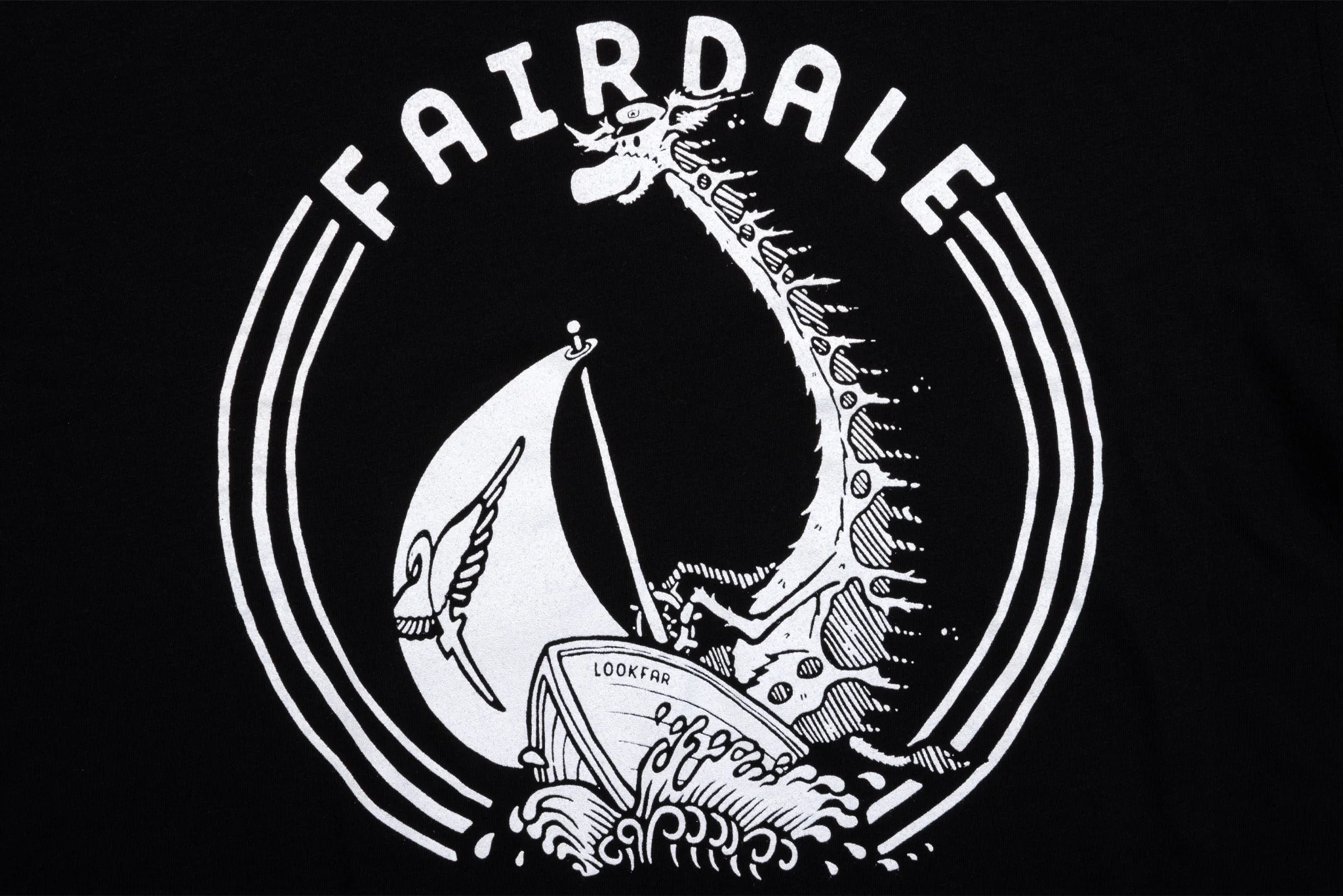 Fairdale Sail-On Tee (Black) - Image 2