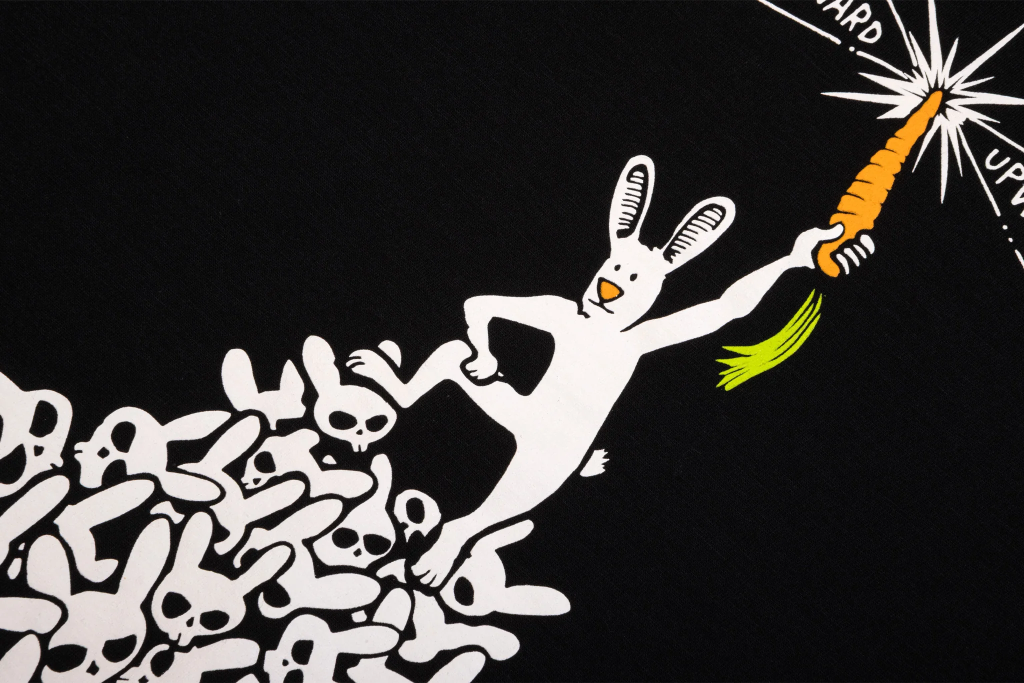 Fairdale Vanquish Tee (Black w/ Skull Colored Skulls) - Image 3