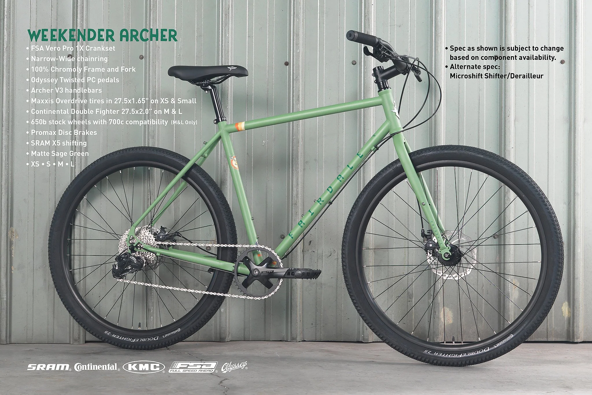 Fairdale Weekender Archer (Matte Sage Green in XS-L) - Image 3