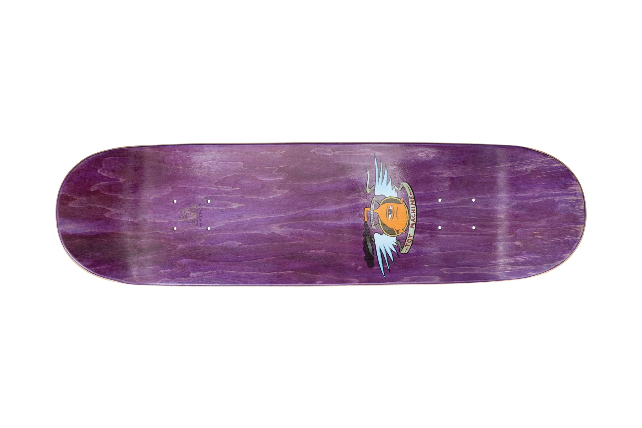 Fairdale x Toy Machine 8.5" Skateboard Deck (Red/Blue/Gray) - Image 8