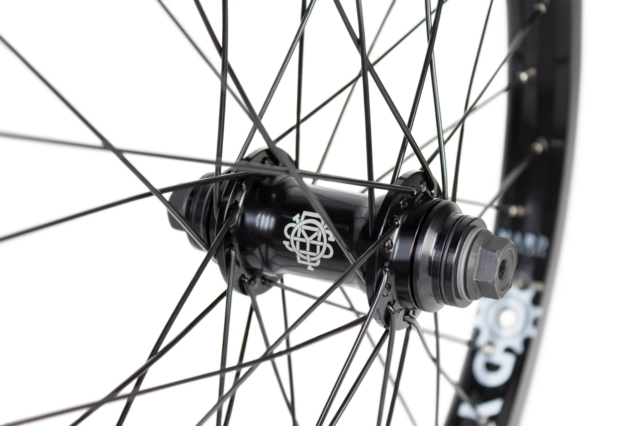 Odyssey Hazard Lite Front Wheel (Black) - Image 3