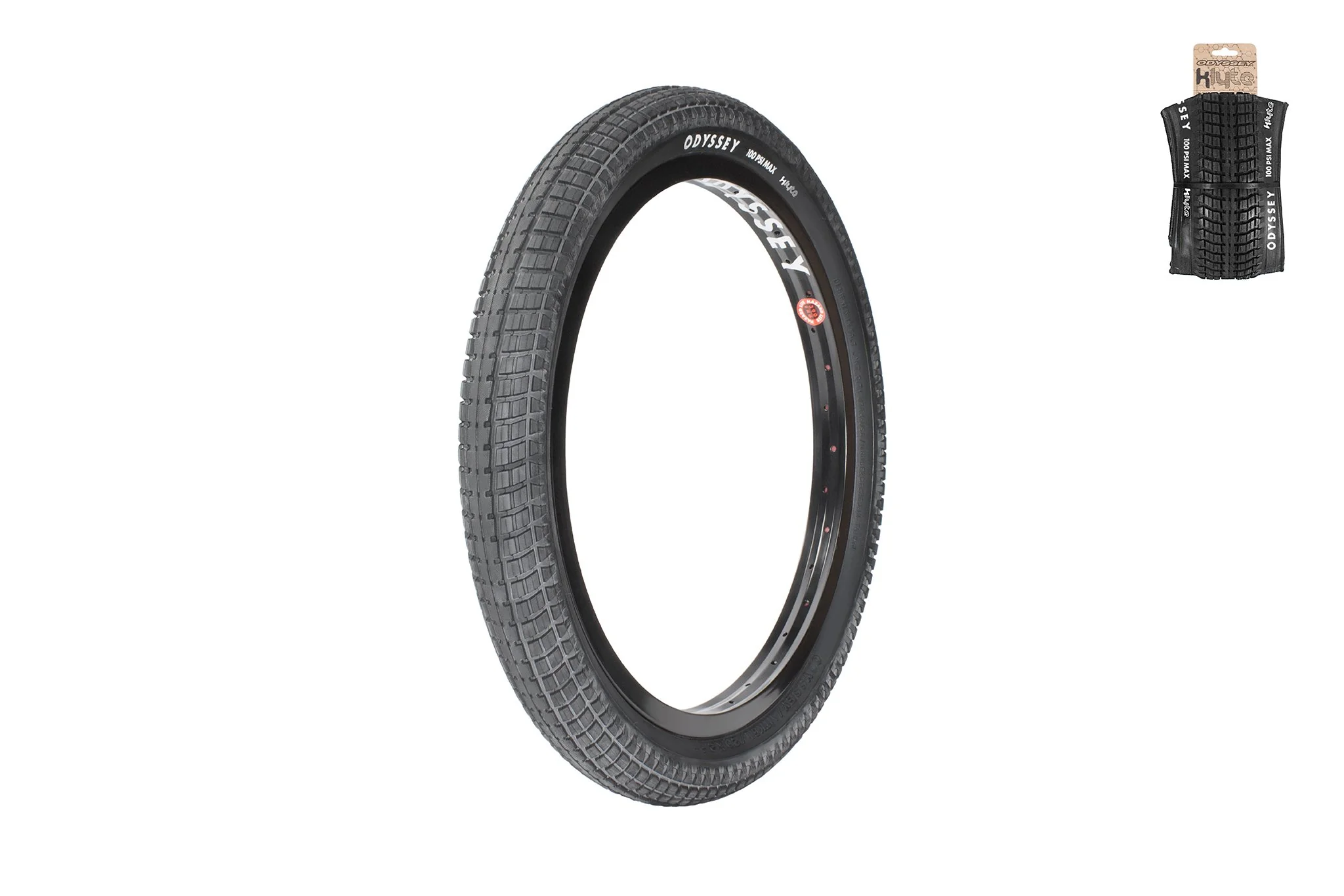 Odyssey Aitken K-Lyte Tire (Black) - Image 2