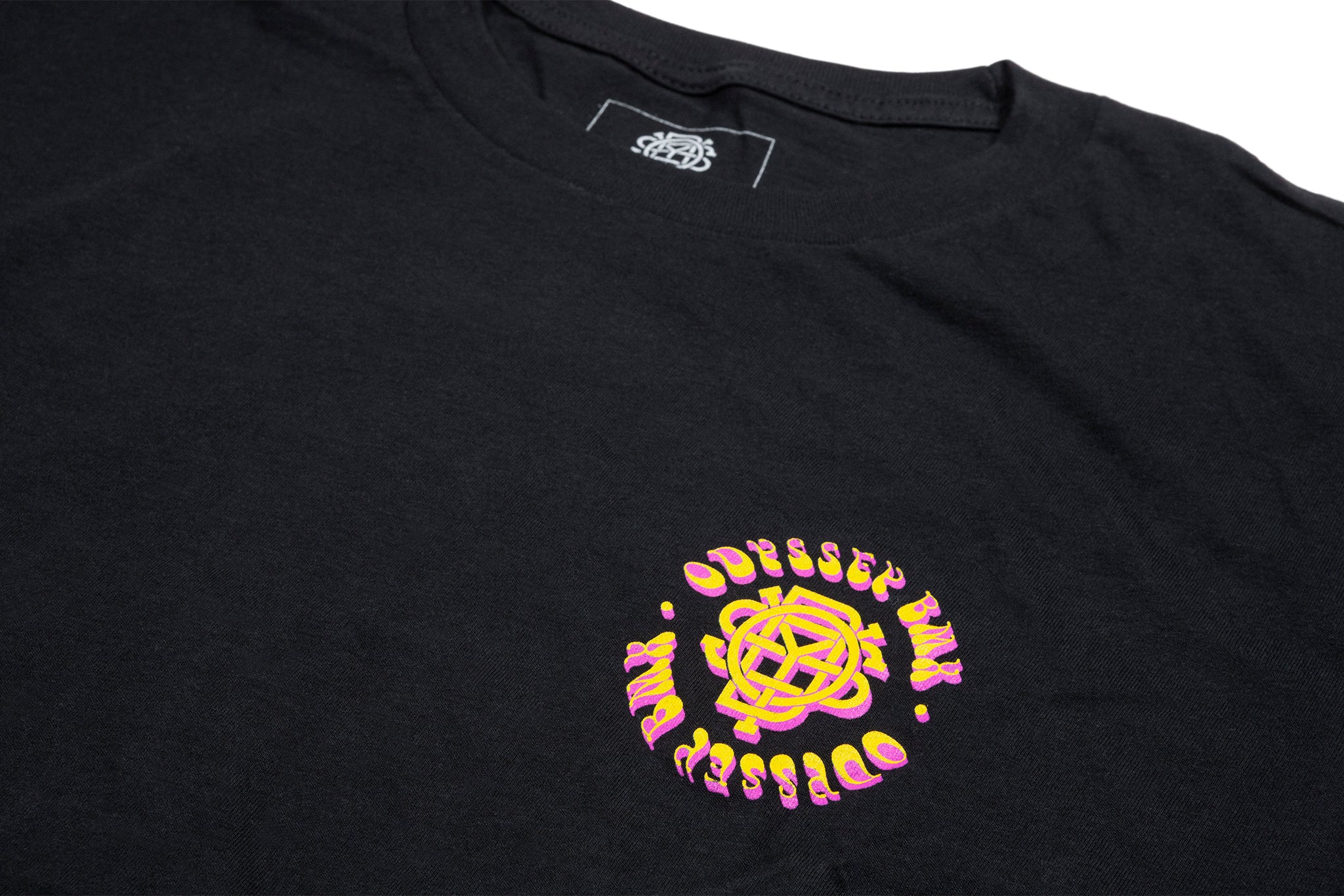 Odyssey Bethel Long Sleeve (Black with Yellow/Pink Fade) - Image 4