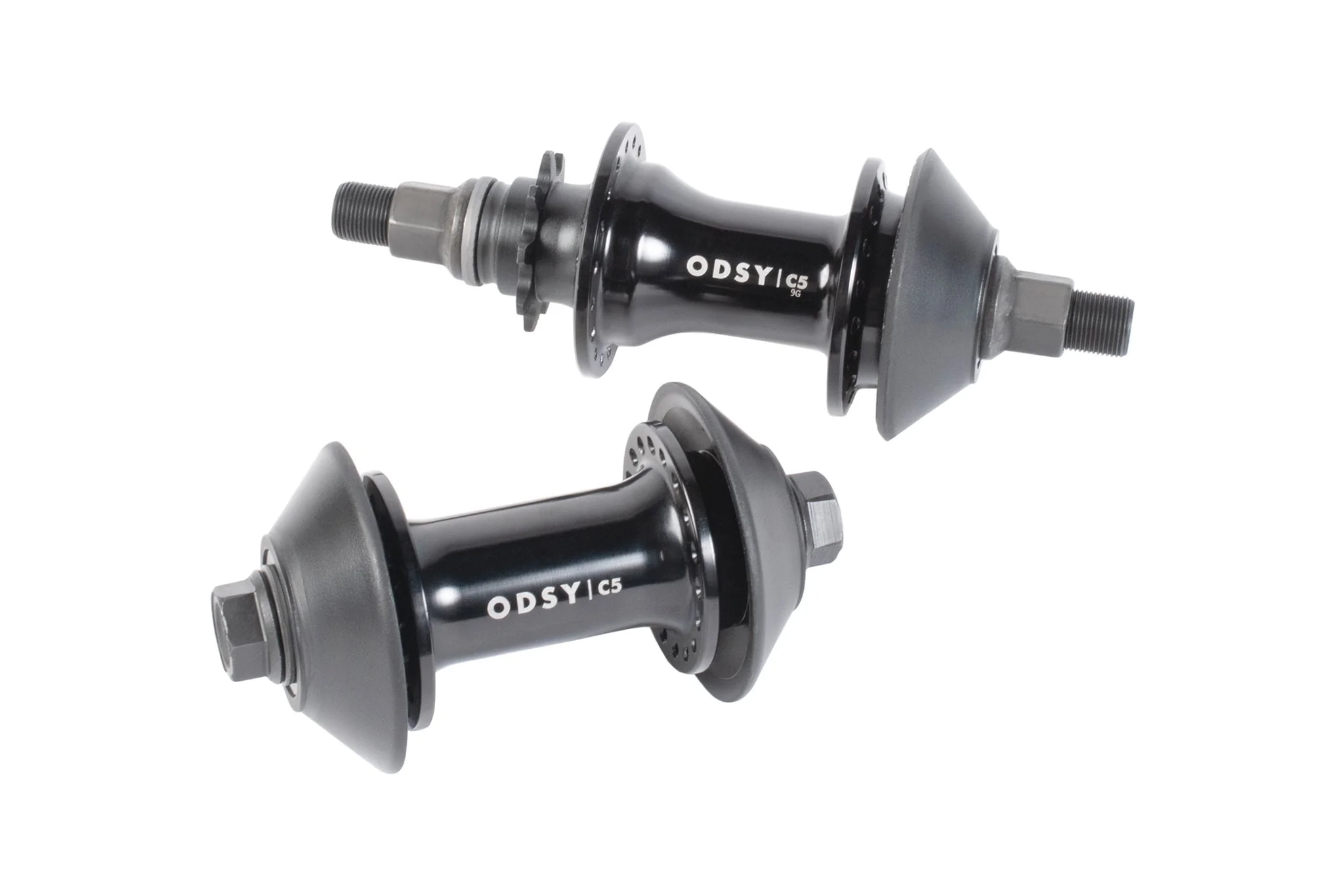Odyssey C5 Front Hub (Anodized Black) - Image 3