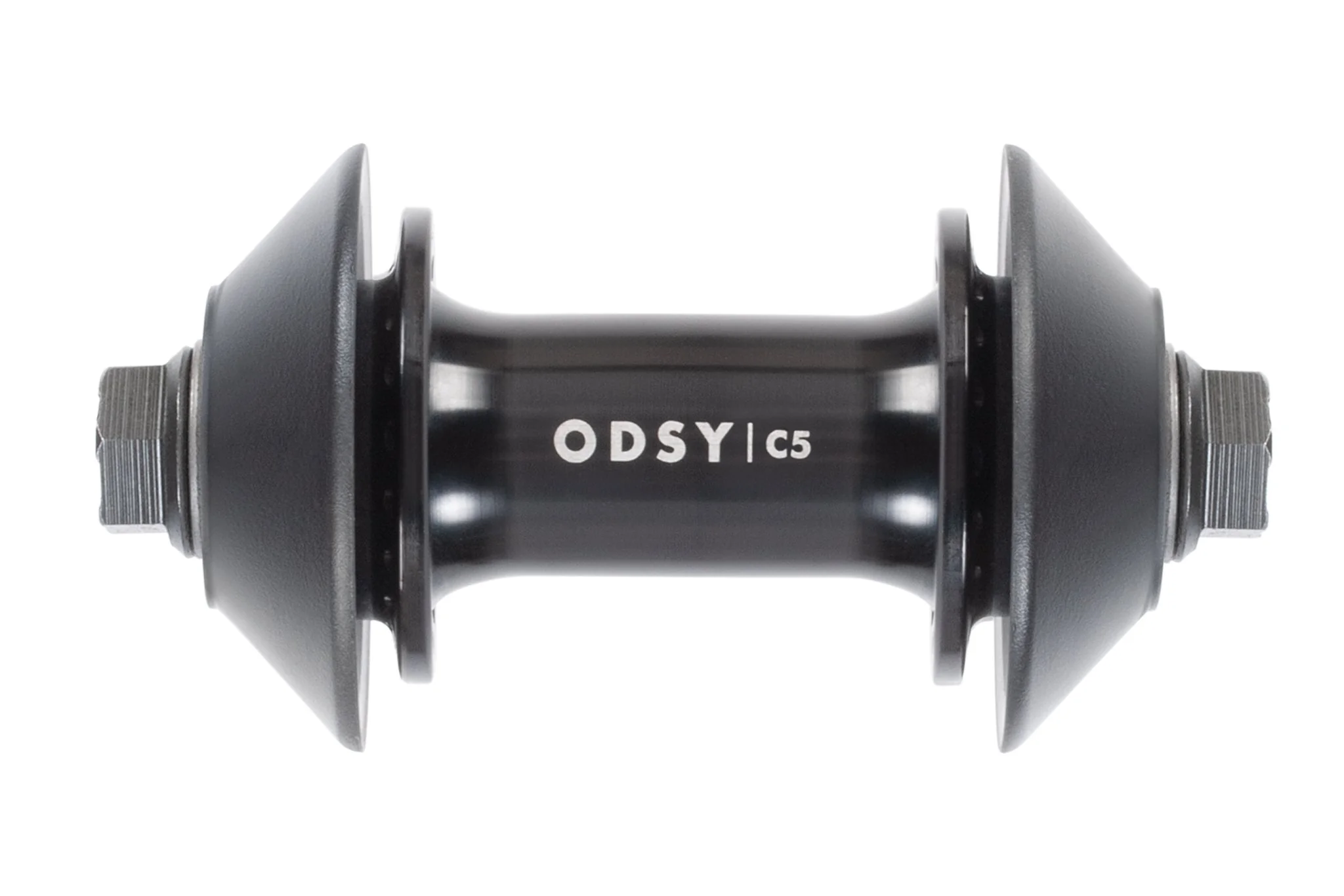 Odyssey C5 Front Hub (Anodized Black) - Image 4
