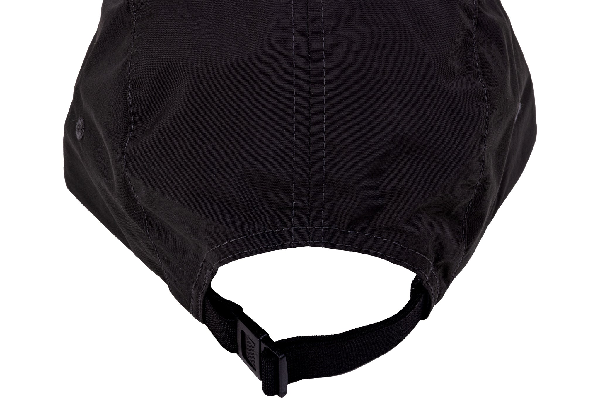 Odyssey Campus Nylon Camper Hat (Off-White/Black w/ Red Screen Print) - Image 4