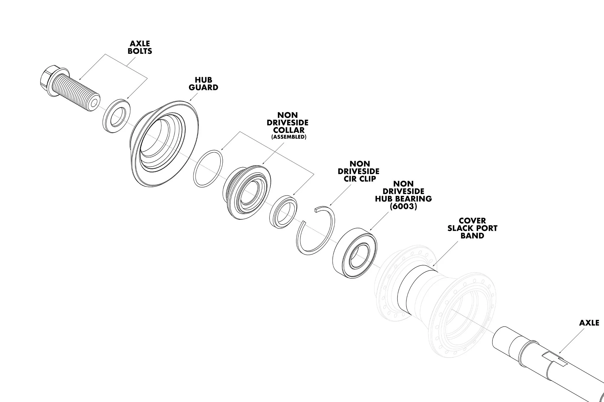 Odyssey Clutch Freecoaster Hub Parts (v1/v2) - Image 2